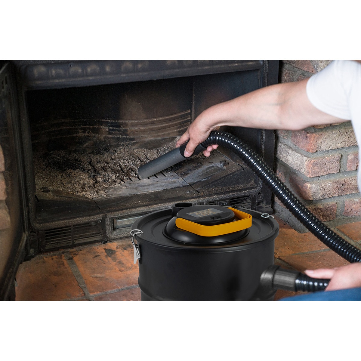 Aspirador Soplador Cenizas 800 W Negro-5
