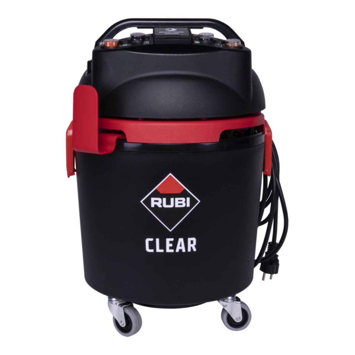 Aspirador Profesional Rubi Clear M Negro / Rojo-4
