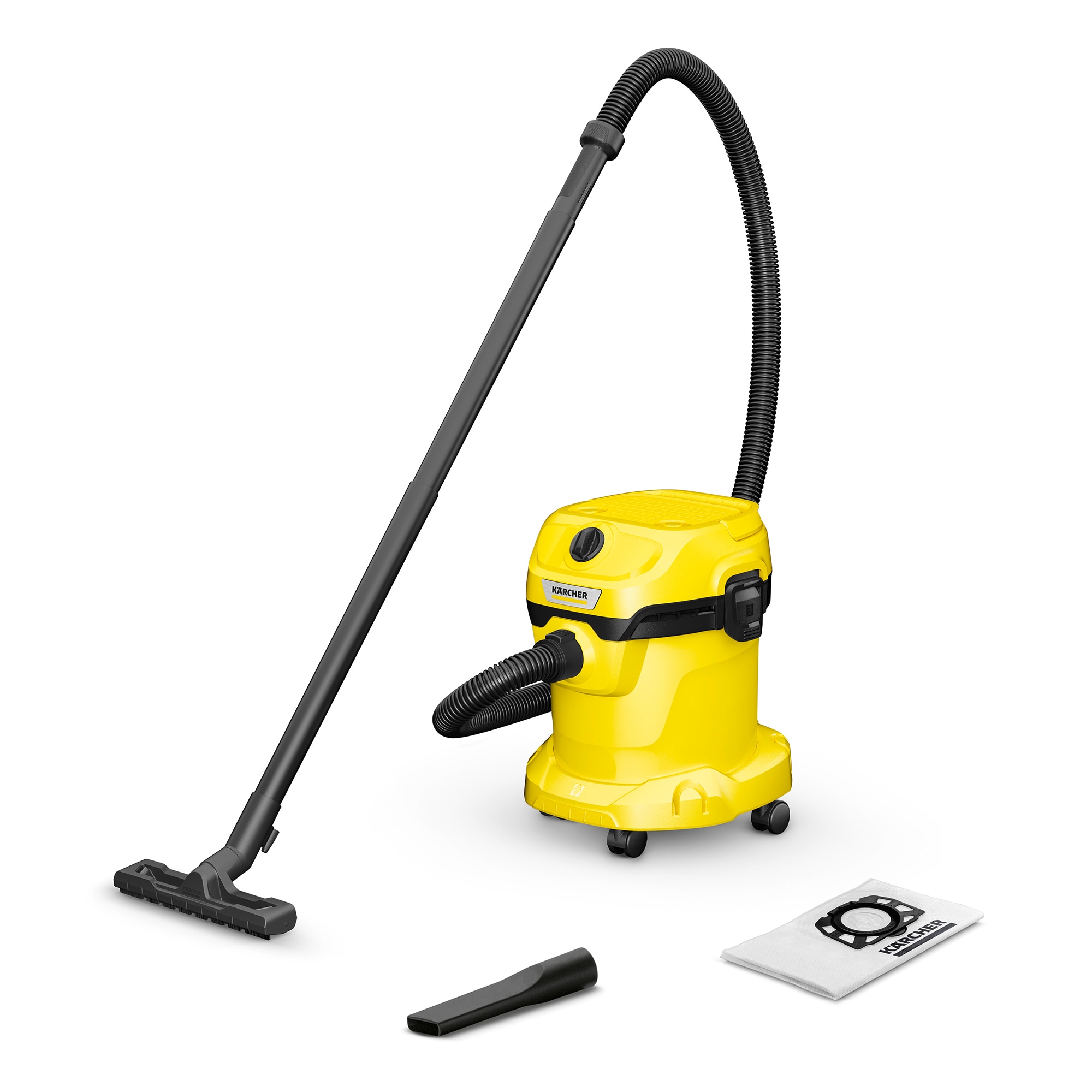 Aspiradora para suciedad sólida y líquida Amarillo-2