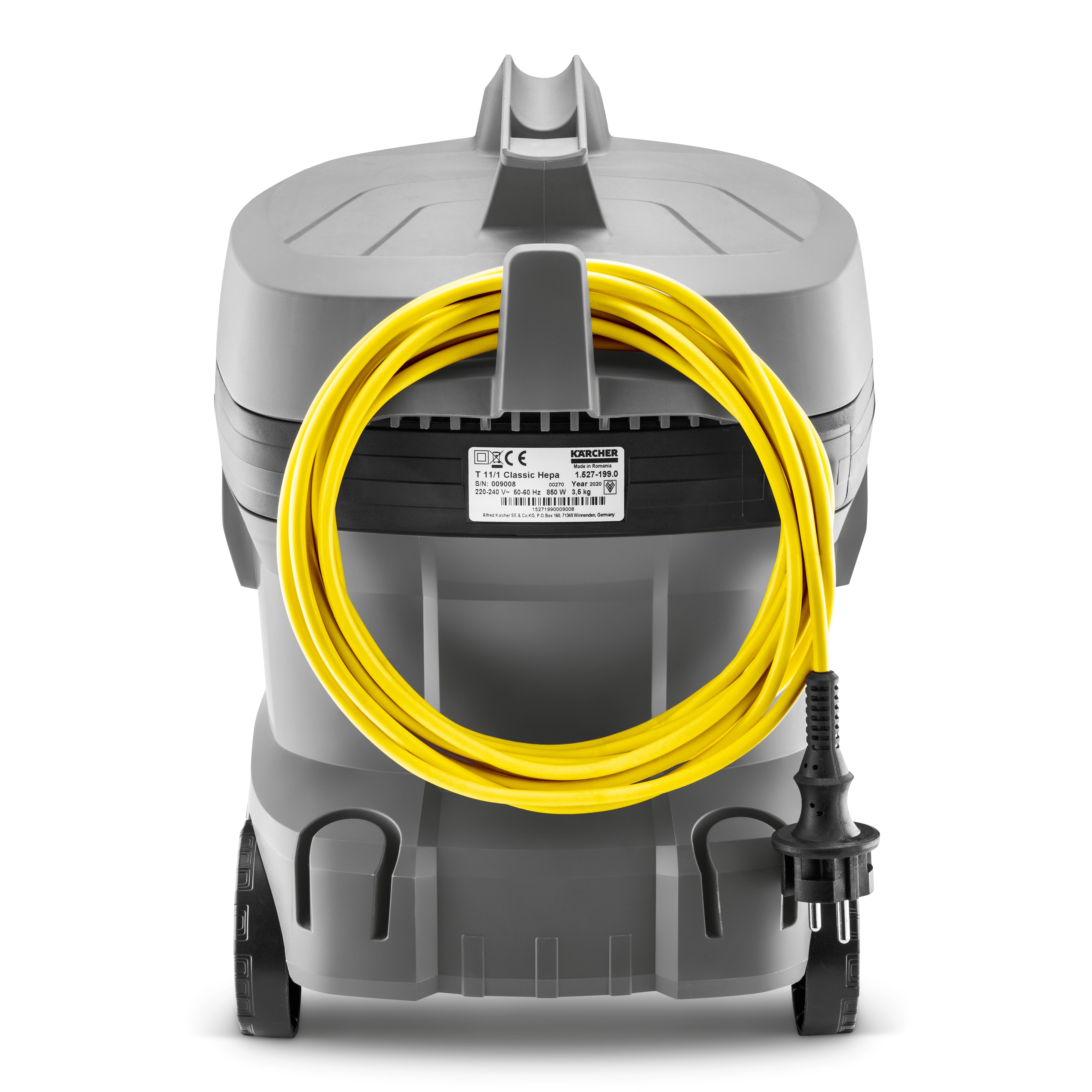 Aspirador En Seco T11/1 Classic Gris-3