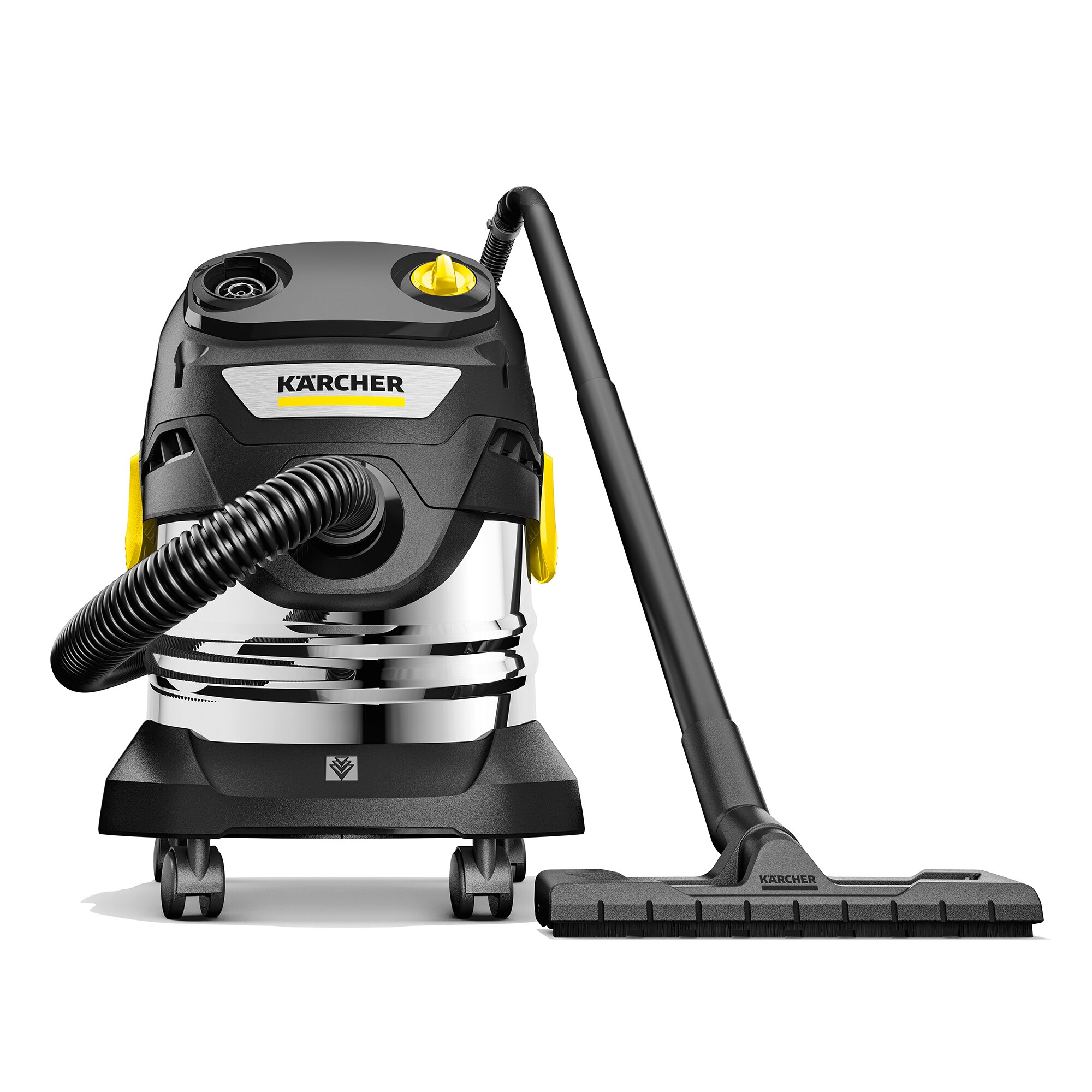 Aspiradora Karcher para suciedad sólida y líquida WD 4 S Go!Further Plateado / Gris-2
