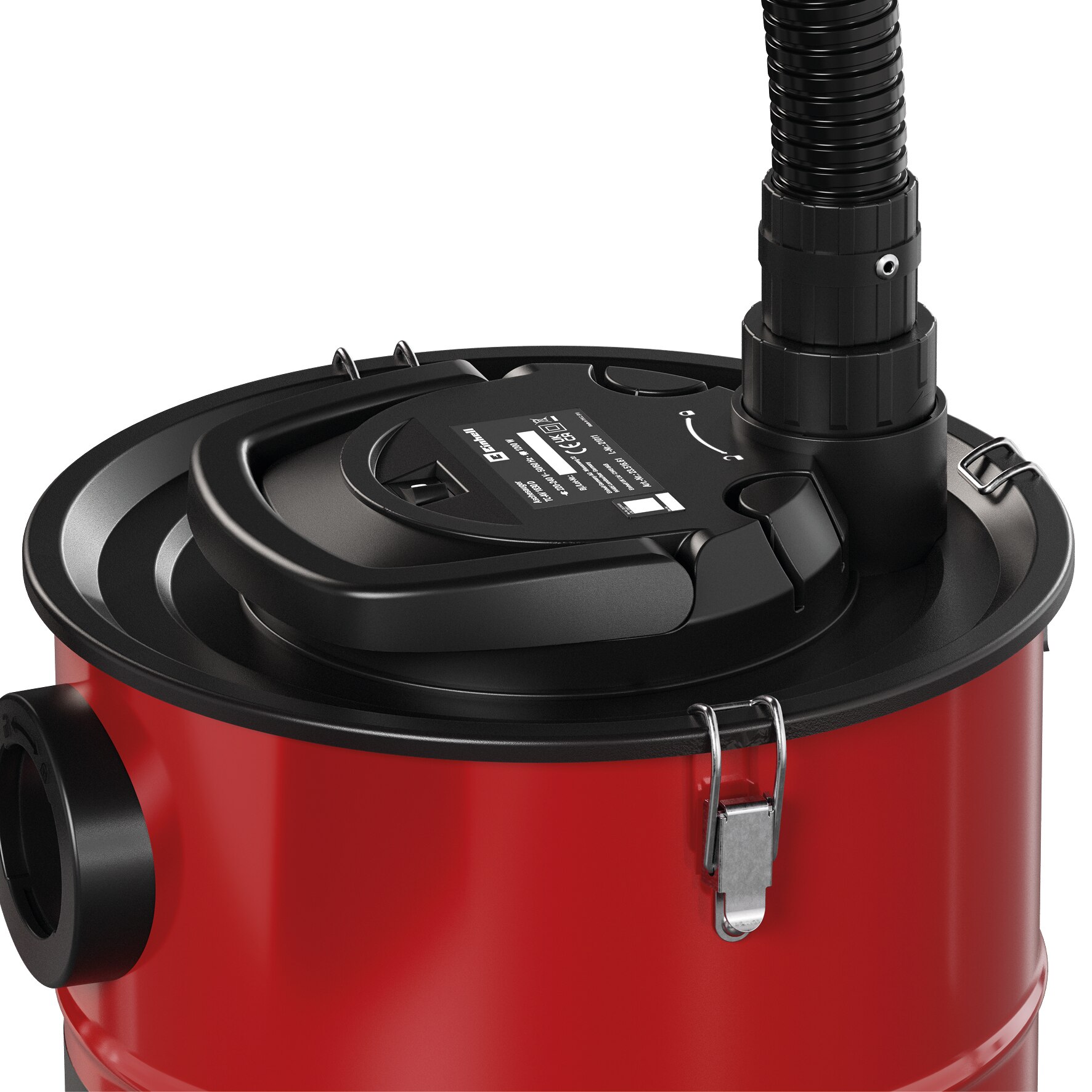 Aspirador con filtro integrado chimeneas Einhell TC-AV 1830 D bajo consumo Rojo-2