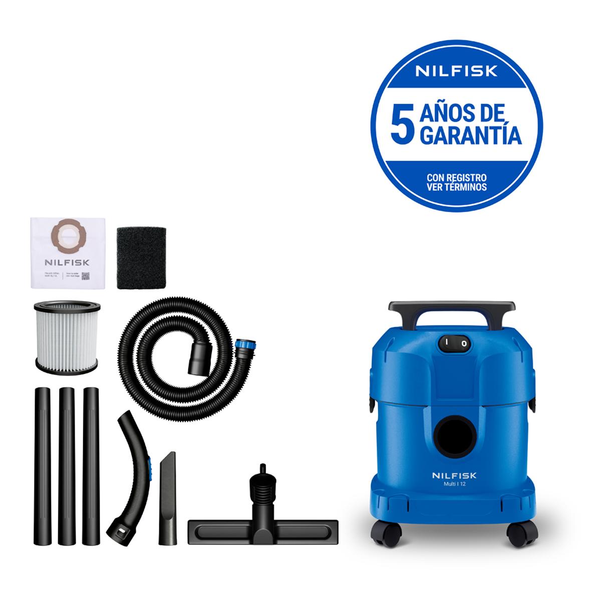 NILFISK - Aspirador multiusos agua y polvo Nilfisk Multi I 12L.