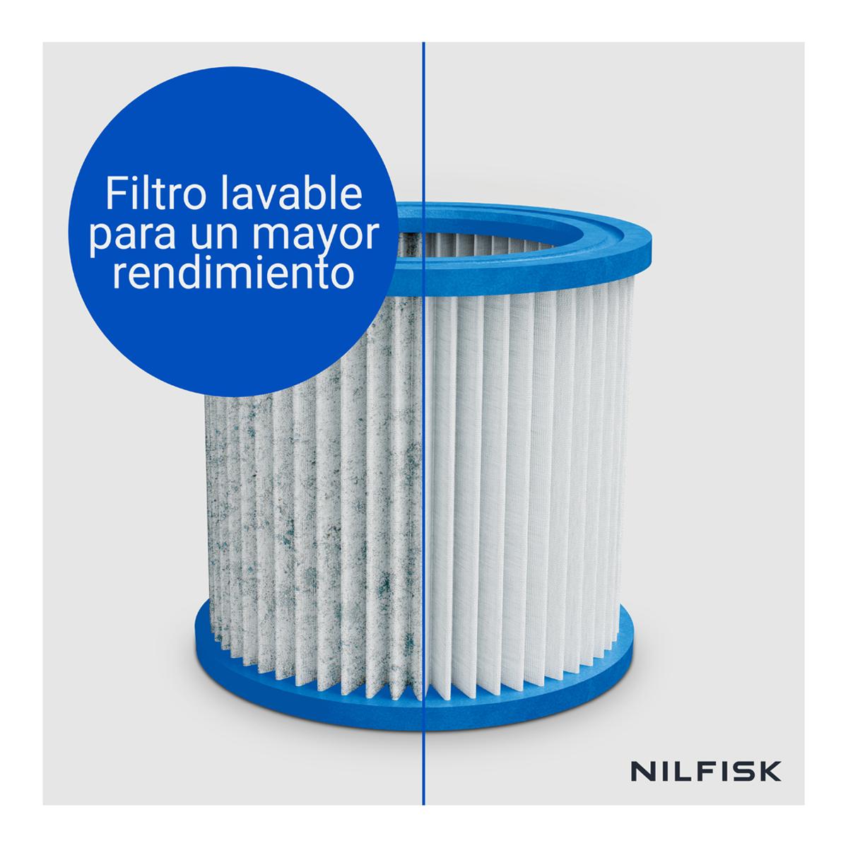 Aspirador Multiusos para Água e Pó Multi I 12 L Azul-5