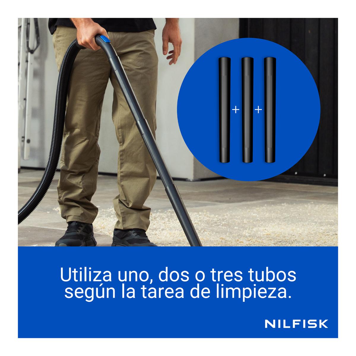 Aspirador Multiusos para Água e Pó Multi I 12 L Car Cleaner Azul-17