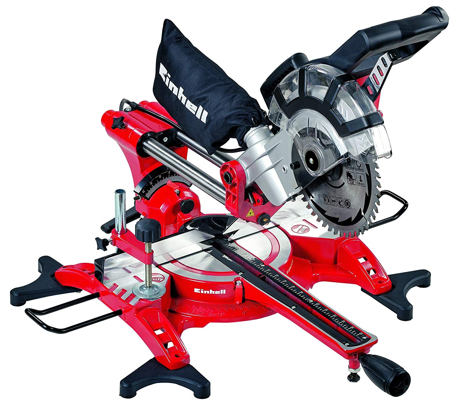 Ingletadora Eléctrica Telescópica TC-SM 2131 Dual Rojo / Negro-1