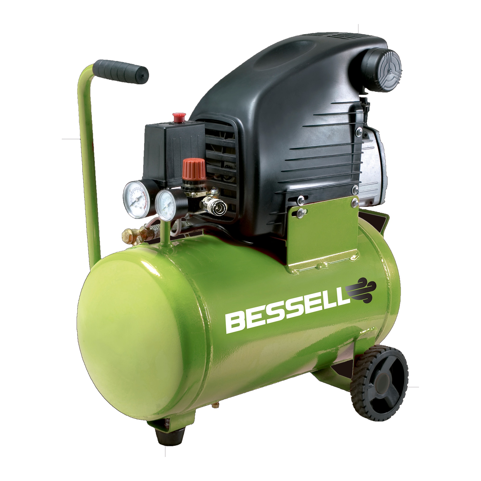 Imagen 0 de Compresor de Aire Eléctrico con cable a red 2 HP 24 litros CA-BW242D