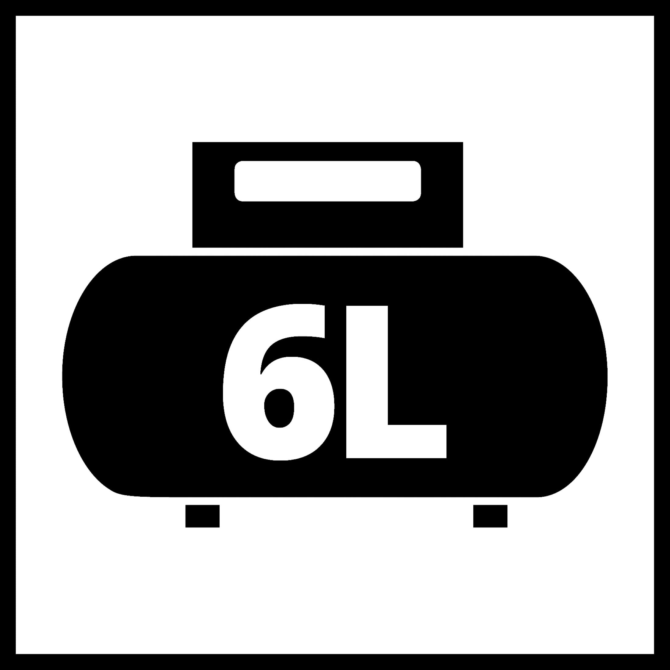 Compresor de Aire Silencioso 6 l 550 W 8 bar Rojo-3