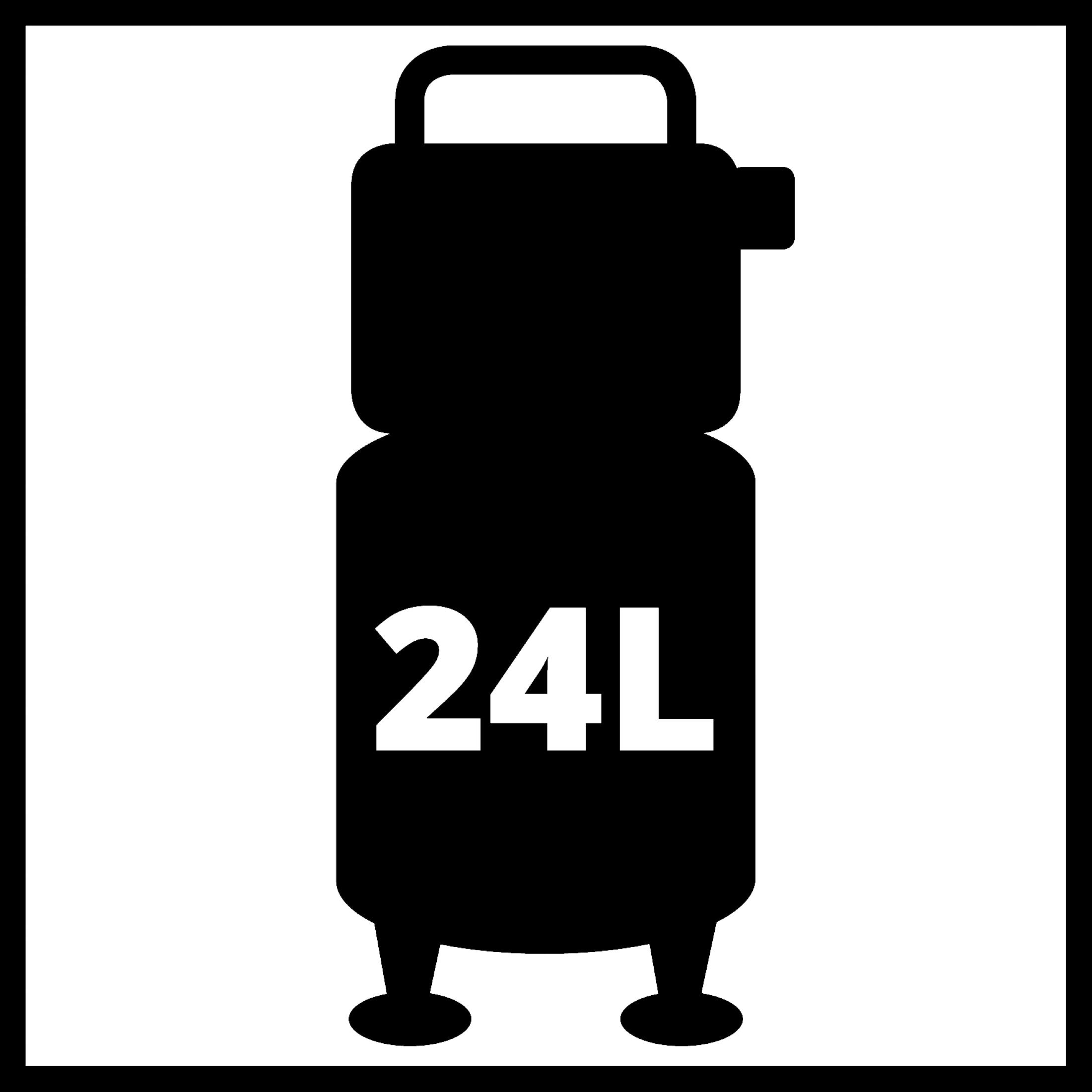 Compresor de Aire Silencioso 24 l 750 W 8 bar Rojo-3