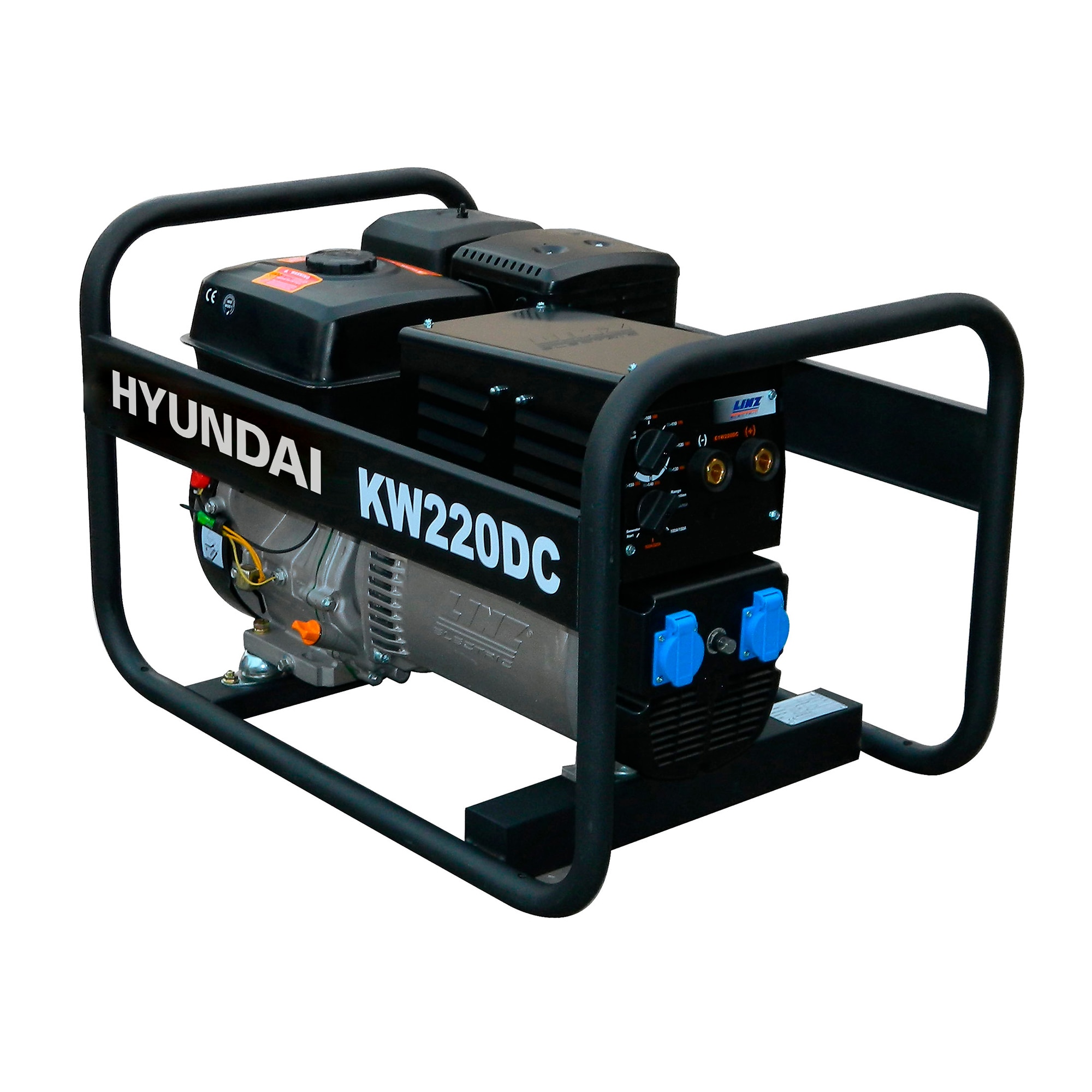 HYUNDAI – Motosoldadora Gasolina 5 kVA HYKW220DC.