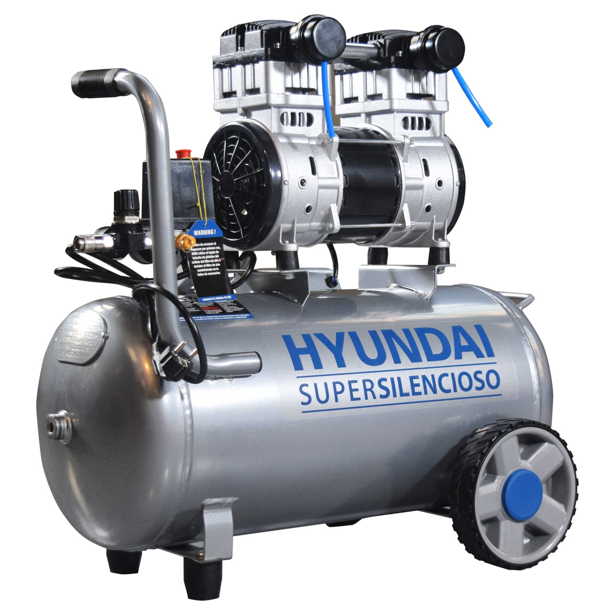 Imagen 0 de Compresor de Aire Súper Silencioso 50 l 1,5 kW HYAC50-2S