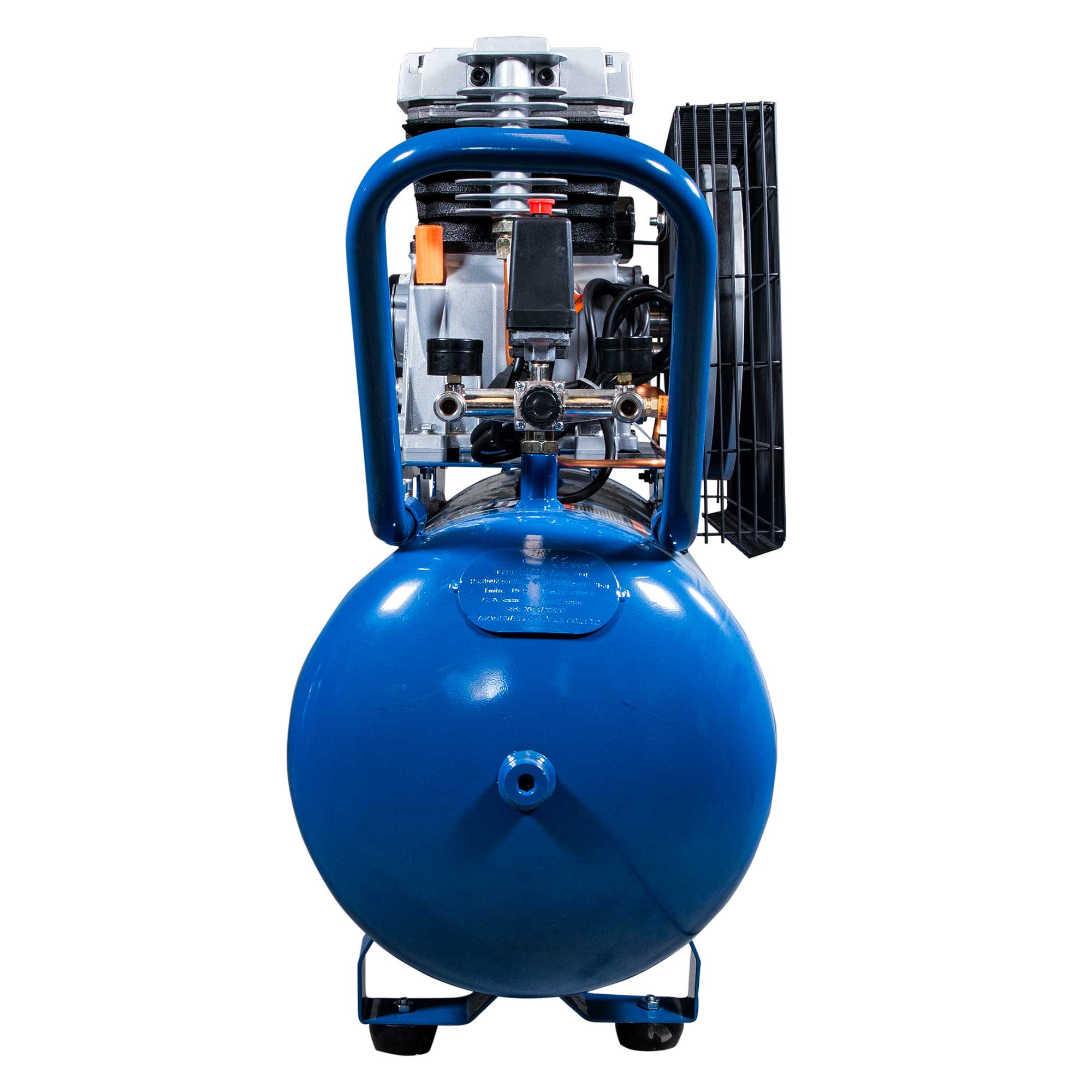 Compresor de Aire Profesional 100 l 2,2 kW HYACB100-31 Plateado-2