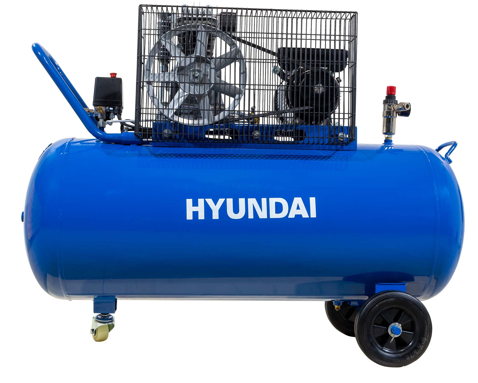 Compresor de Aire Profesional 200 l 2,2 kW HYACB200-31 Azul-2