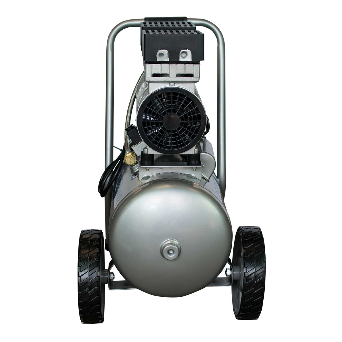 Compresor 24 L Hyundai HYAC24-1S 750W Silencioso Gris-2