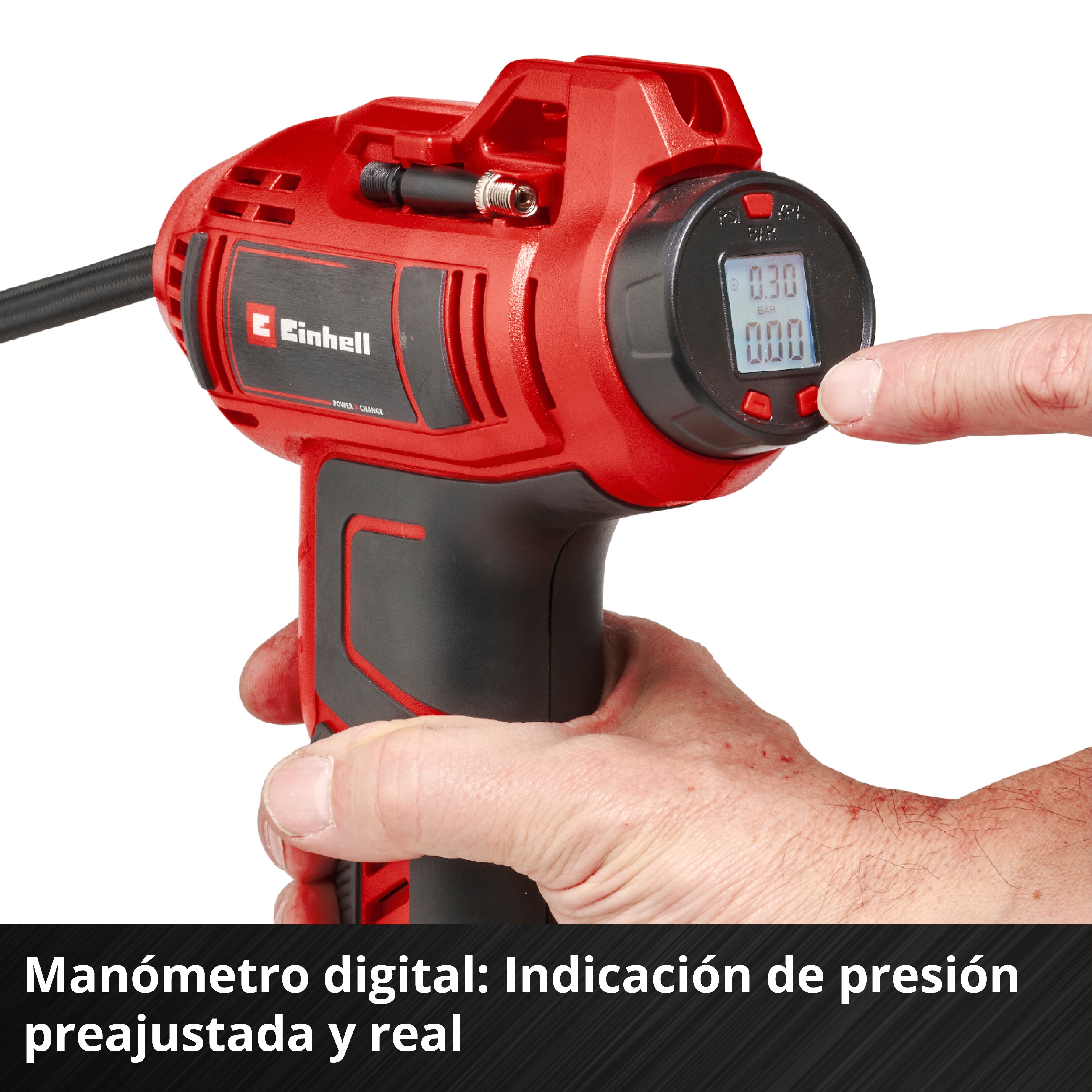 Compressor de ar CE-CC 18 Li Vermelho-6