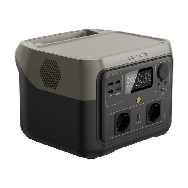 Imagen 0 de Generador Energía Portátil River 2 Max 1000 W EF-ZMR610-B-EU