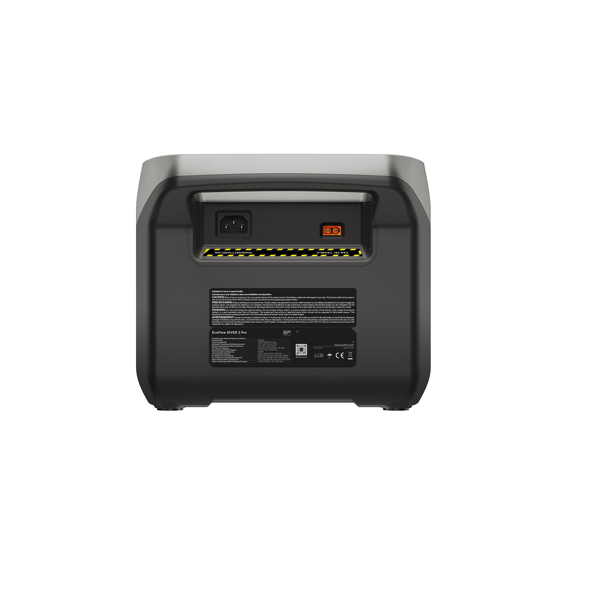 Generador Energía Portatil River 2 Pro 1600 W EF-ZMR620-B-EU 5
