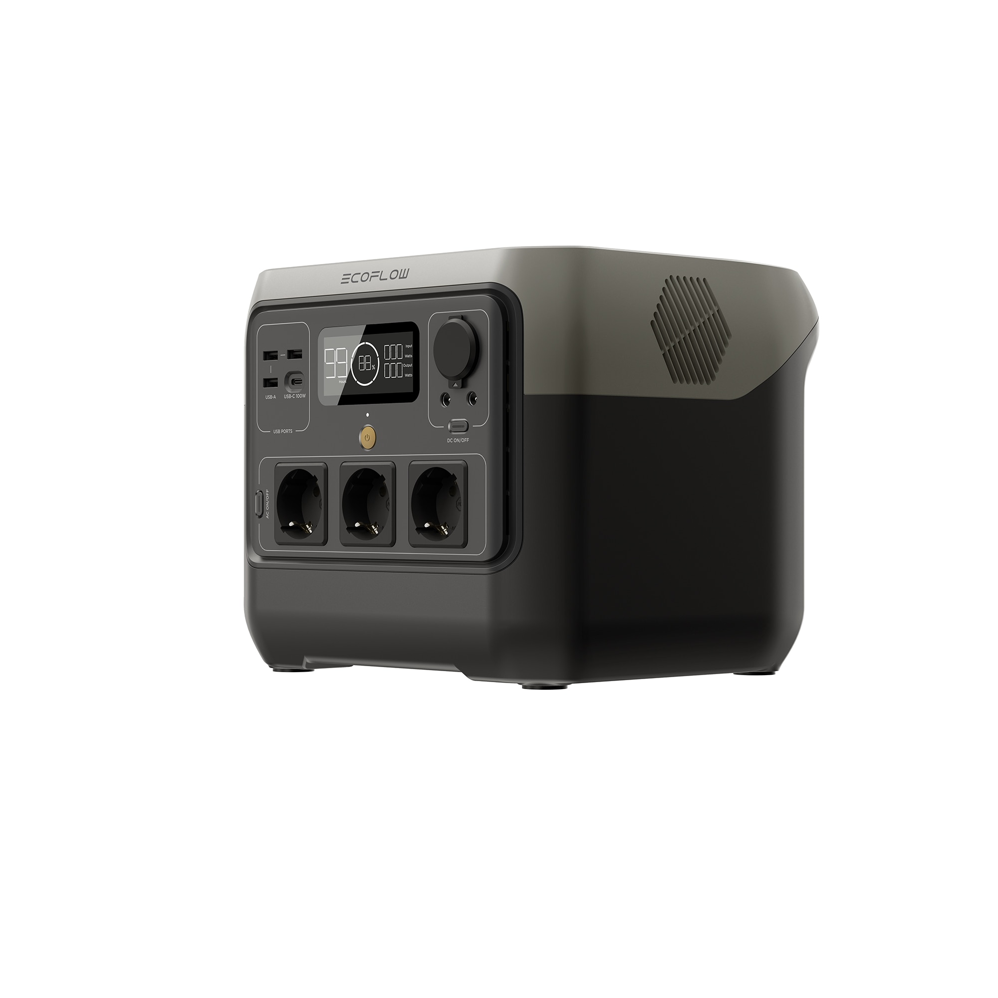 Generador Energía Portatil River 2 Pro 1600 W EF-ZMR620-B-EU 7
