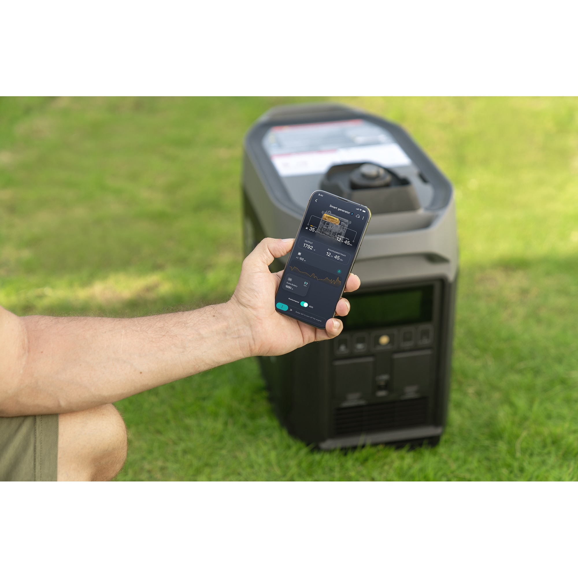 Generador Energía Inverter Dual Fuel EF-ZDG200-EU 7