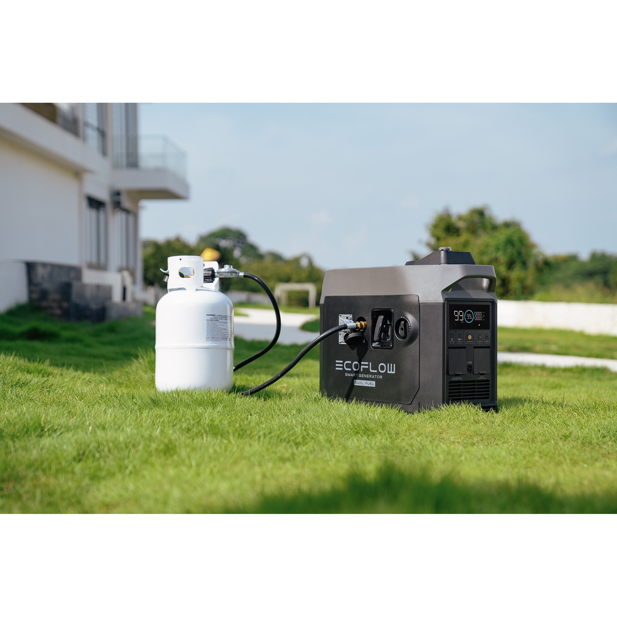 Generador Energía Inverter Dual Fuel EF-ZDG200-EU 10