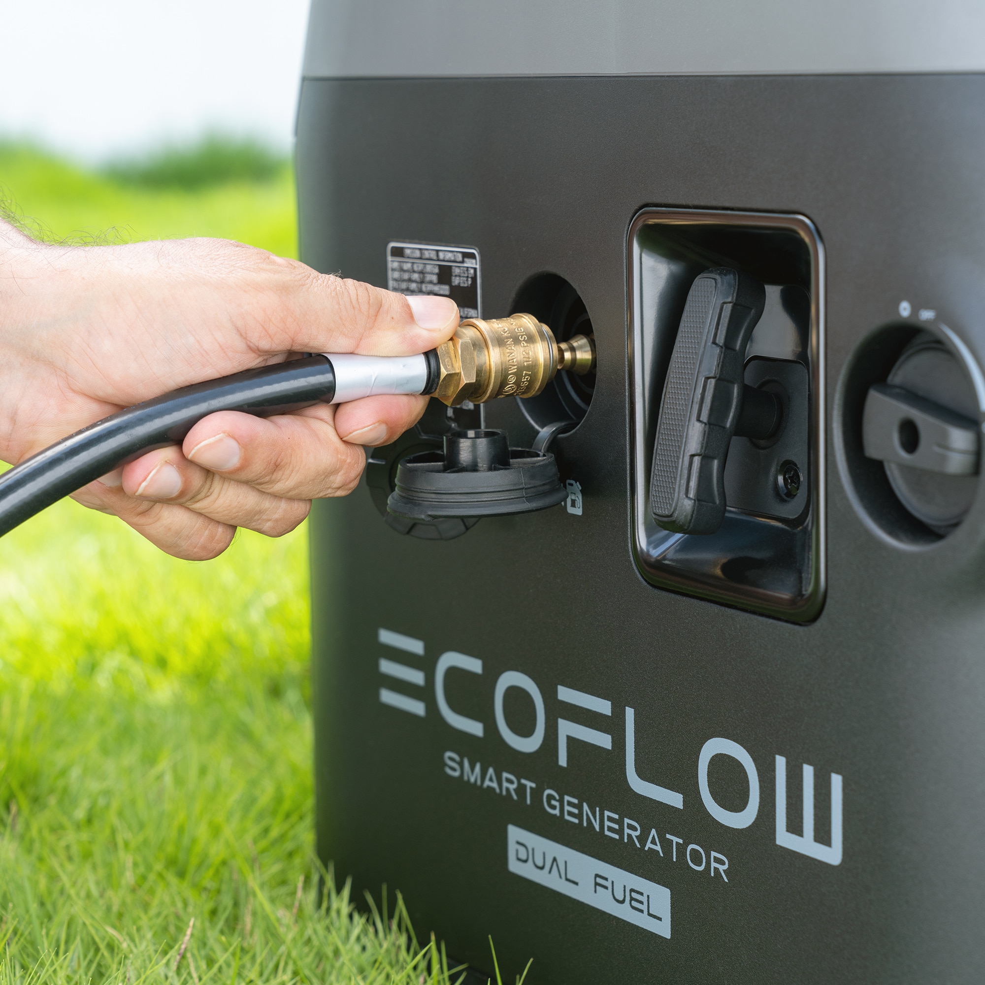 Generador Energía Inverter Dual Fuel EF-ZDG200-EU 12