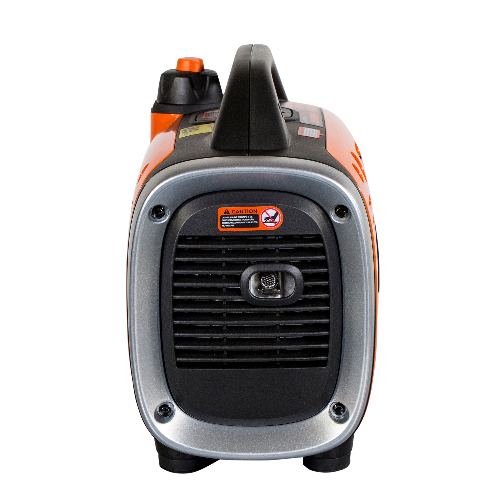 Generador Eléctrico Inverter Motor Gasolina 4T Monofásico 0,9 kW BD-BXGNI900E Naranja / Negro-9
