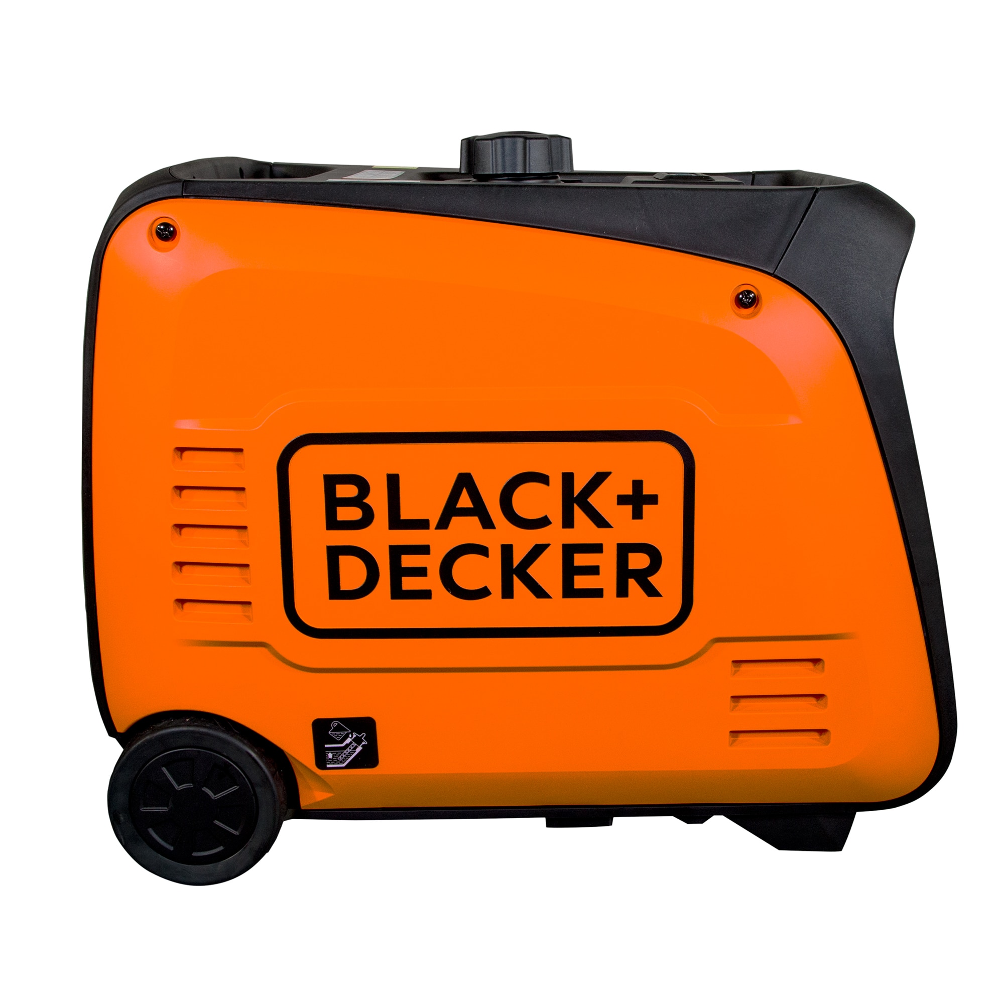 Generador Eléctrico Inverter Motor Gasolina 4T Monofásico 3,5 kW BD-BXGNI4000E Naranja / Negro-2