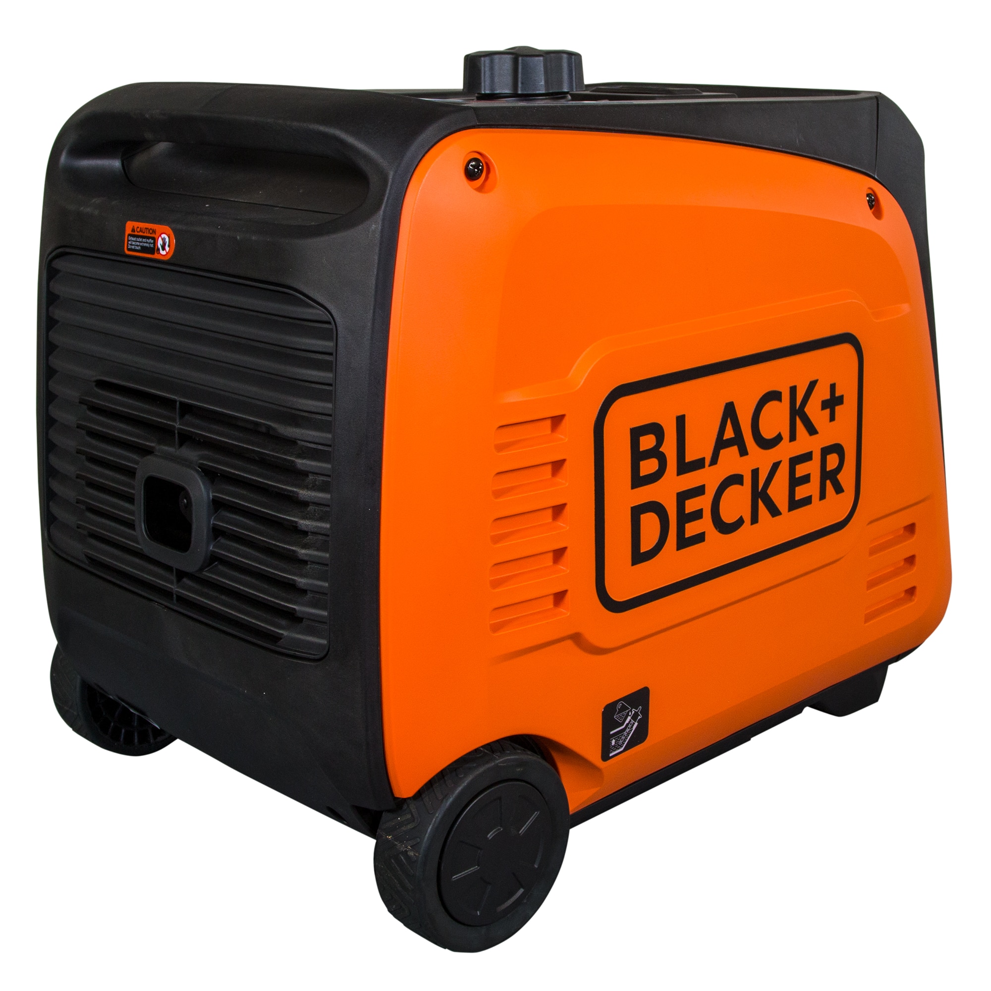 Generador Eléctrico Inverter Motor Gasolina 4T Monofásico 3,5 kW BD-BXGNI4000E Naranja / Negro-3