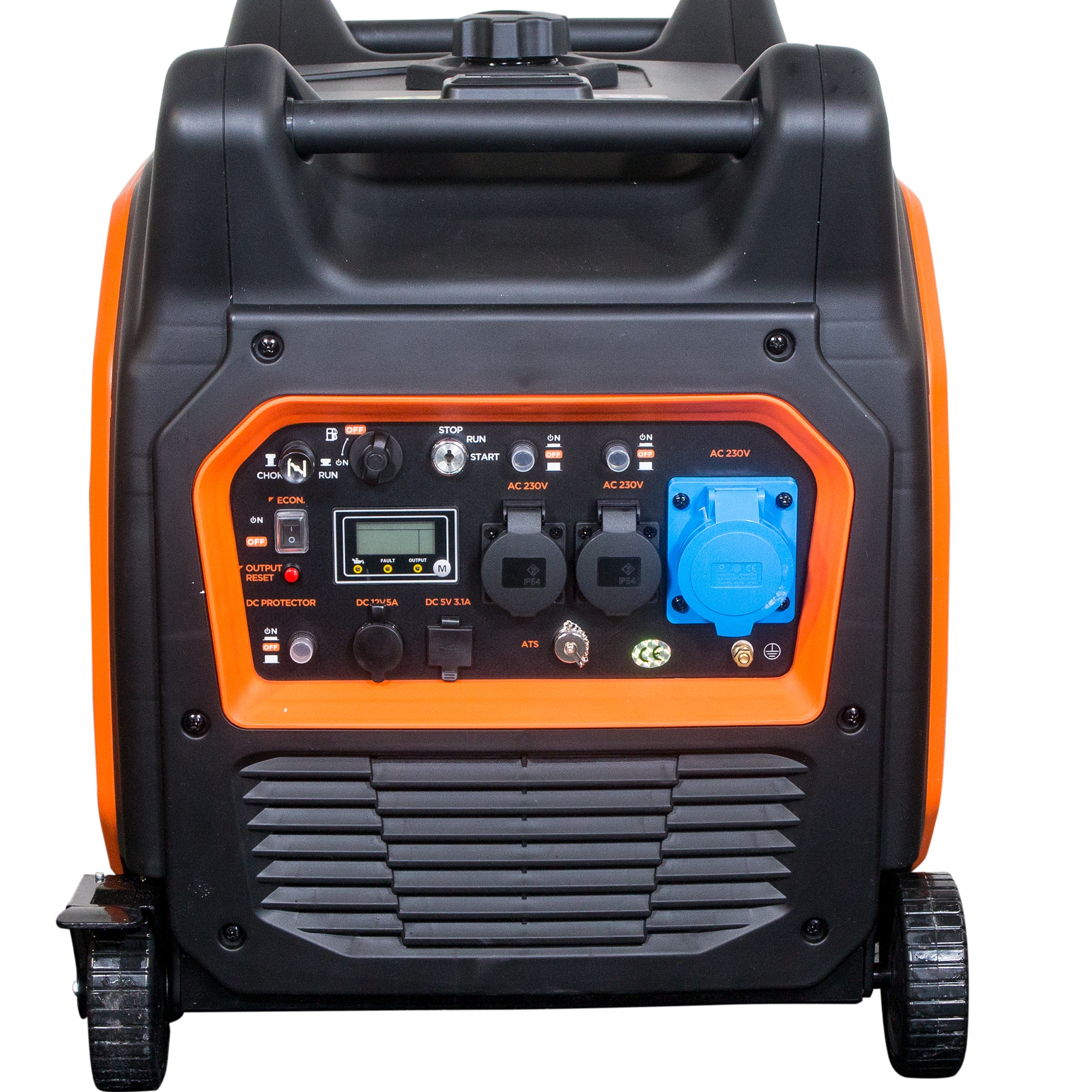 BLACK+DECKER – Generador Eléctrico Inverter Motor Gasolina 4T Monofásico 6,0 kW BD-BXGNI6500E.