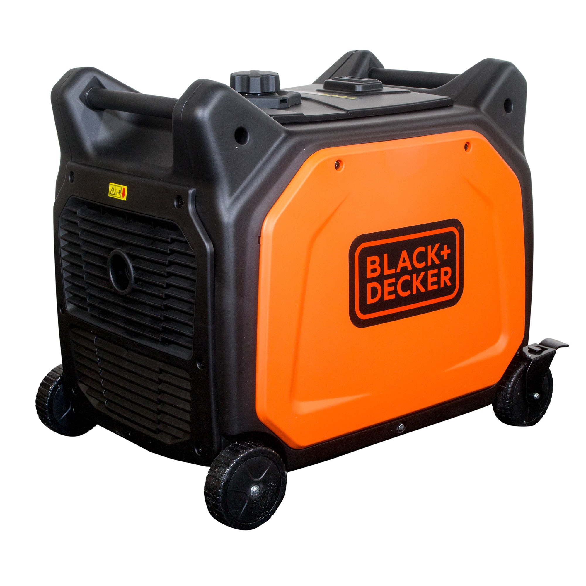 Generador Eléctrico Inverter Motor Gasolina 4T Monofásico 6,0 kW BD-BXGNI6500E Naranja / Negro-6