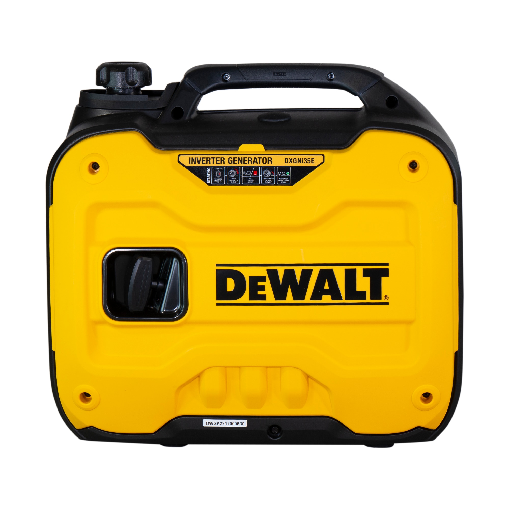 Generador Inverter Monofásico Gasolina 4T 3,2 kW DXGNI35E Amarillo / Negro-2