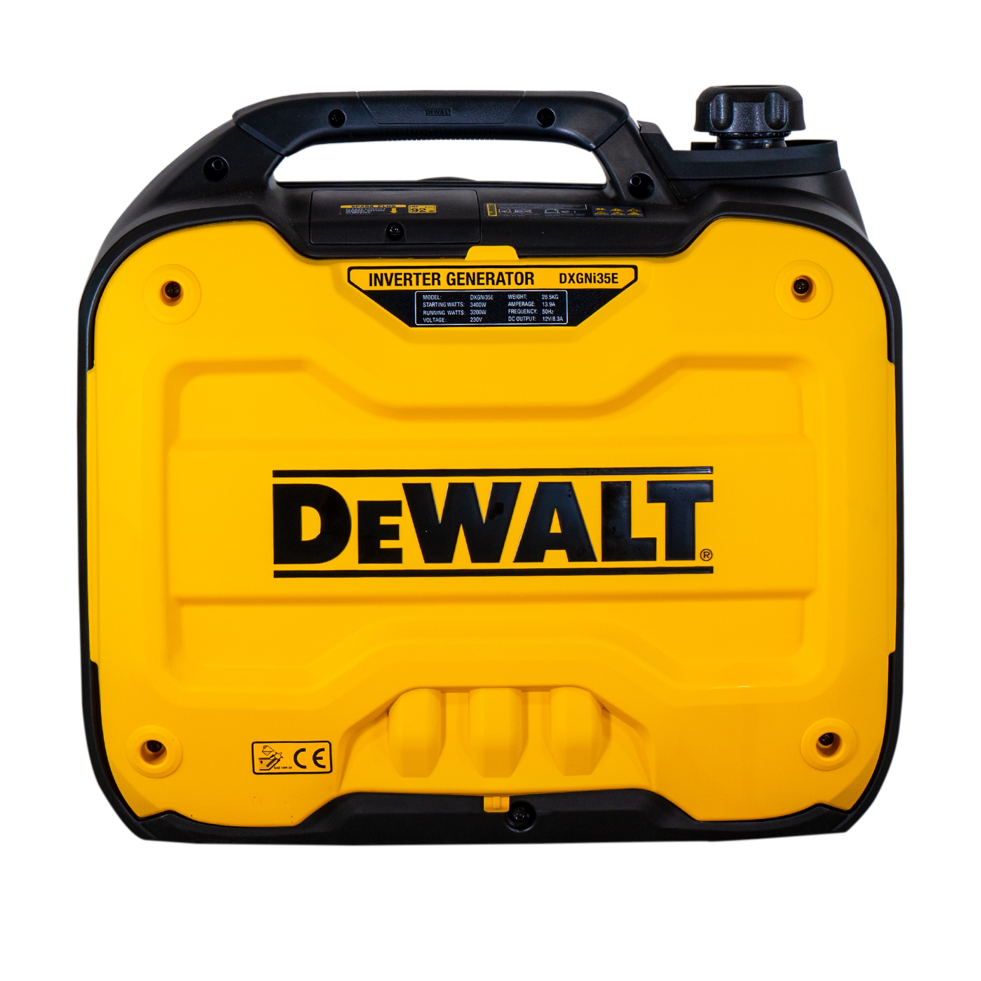Generador Inverter Monofásico Gasolina 4T 3,2 kW DXGNI35E Amarillo / Negro-3