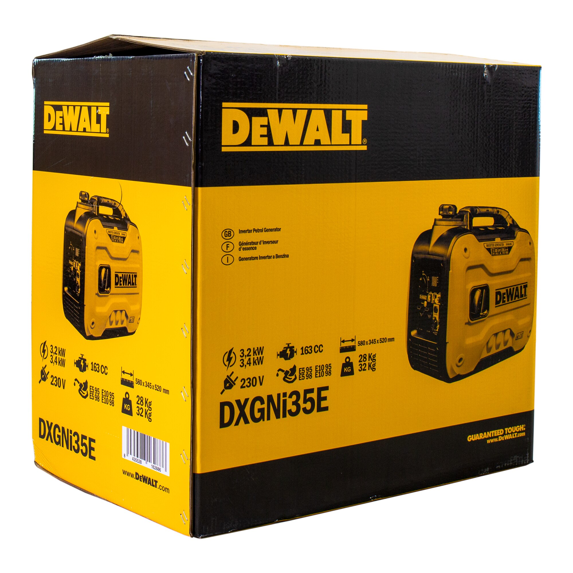 Generador Inverter Monofásico Gasolina 4T 3,2 kW DXGNI35E Amarillo / Negro-7