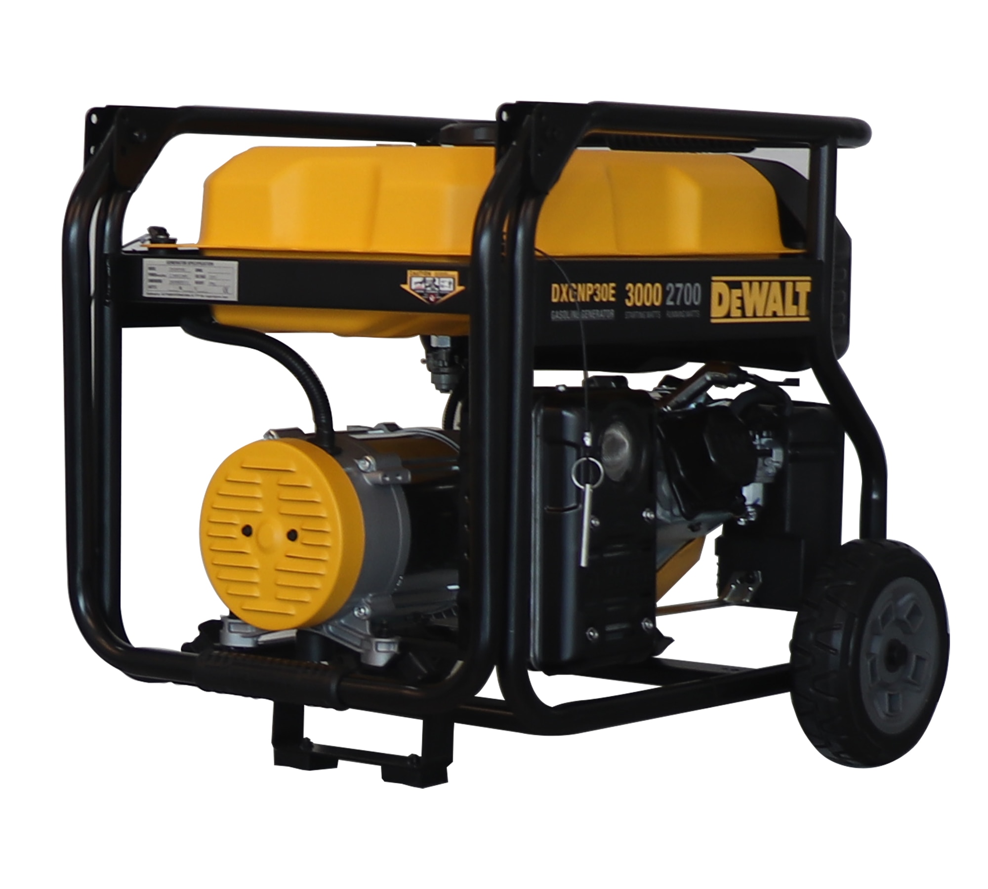 Generador Gasolina Monofásico 4T 2,7 kW DXGNP30E Amarillo / Negro-2
