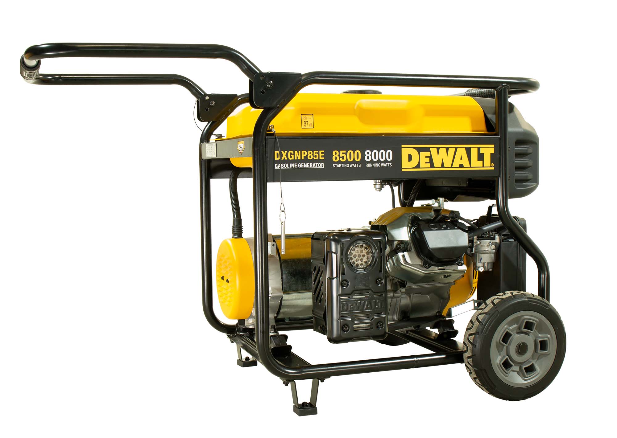 Generador Gasolina Monofásico 4T 6 kW DXGNP65E Amarillo / Negro-2