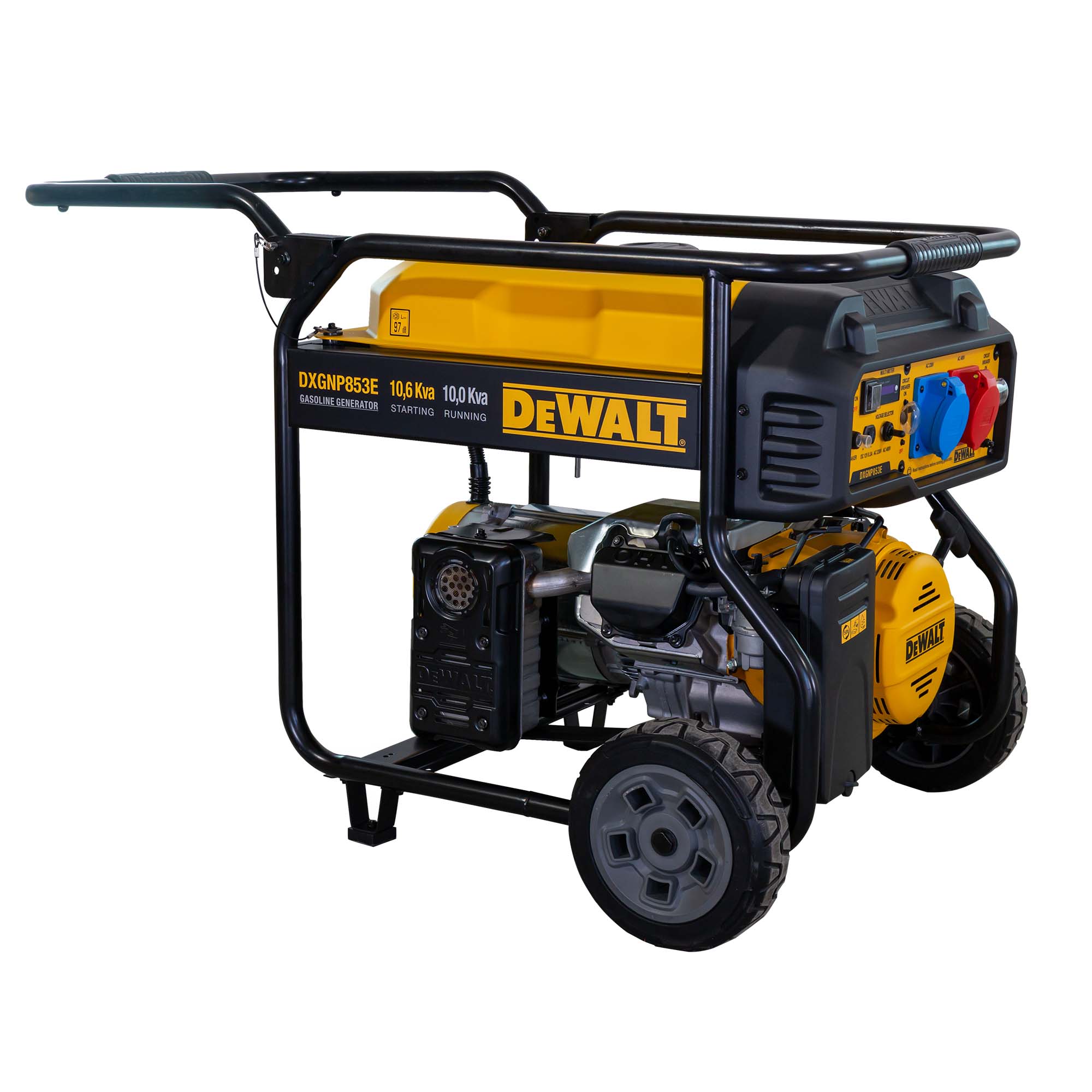 Generador Gasolina Full Power 4T 10 kVA / 7,2 kW DXGNP85E Amarillo / Negro-7