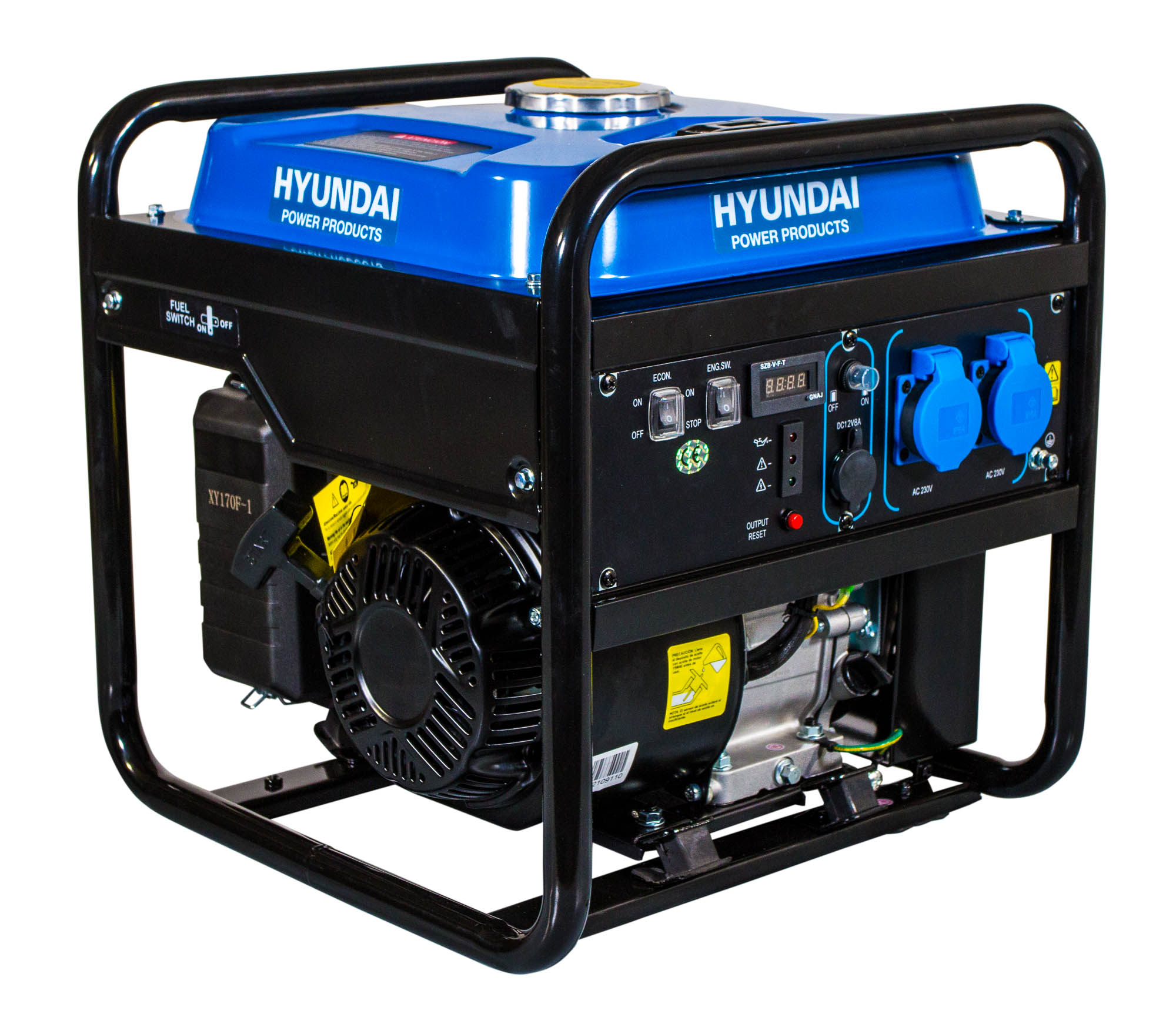 Imagen 0 de Generador Inverter Monofásico Abierto Gasolina 4T 3 kW HY3000I