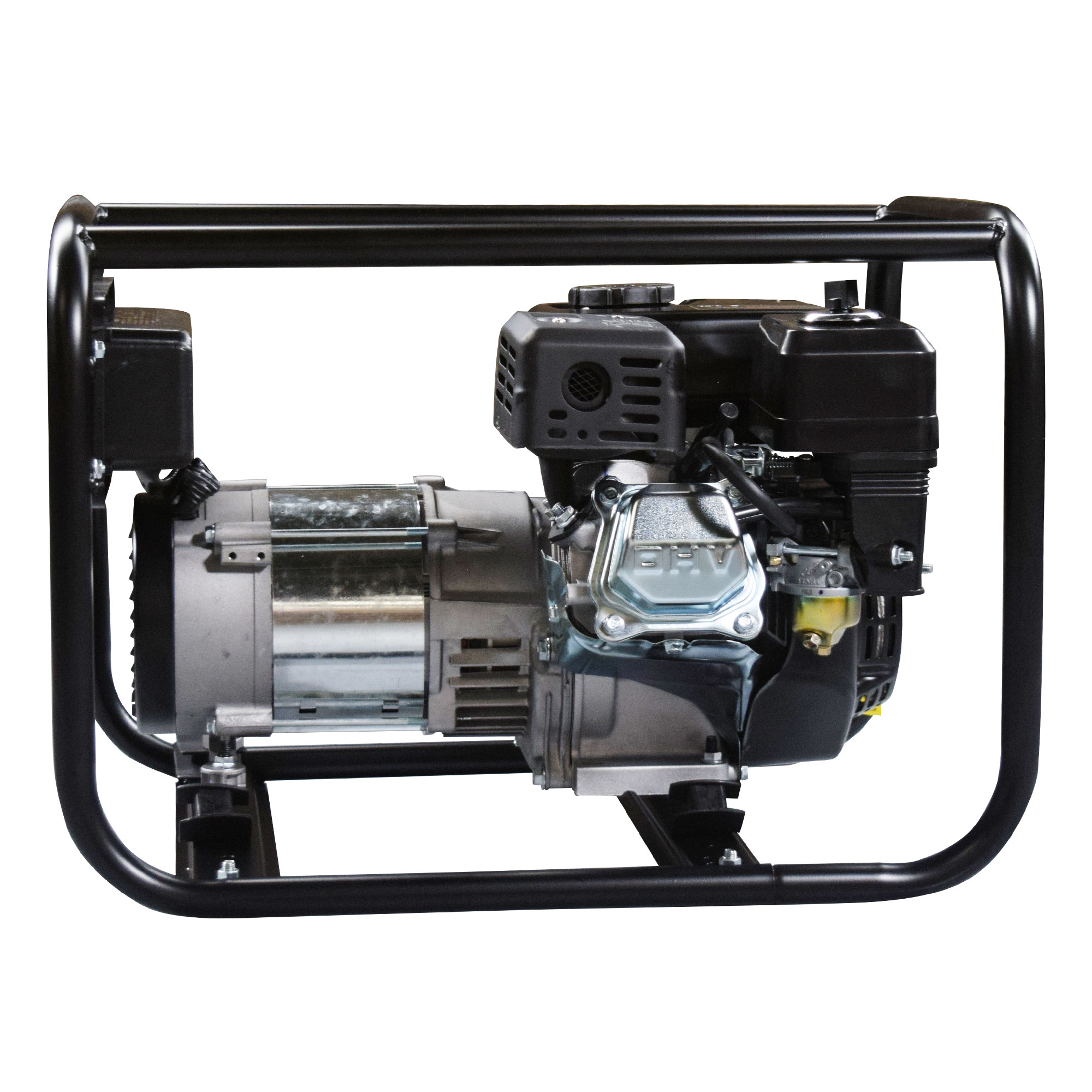 Generador Monofásico Abierto Gasolina 4T 2,5 kW HY3100 Negro / Gris-2