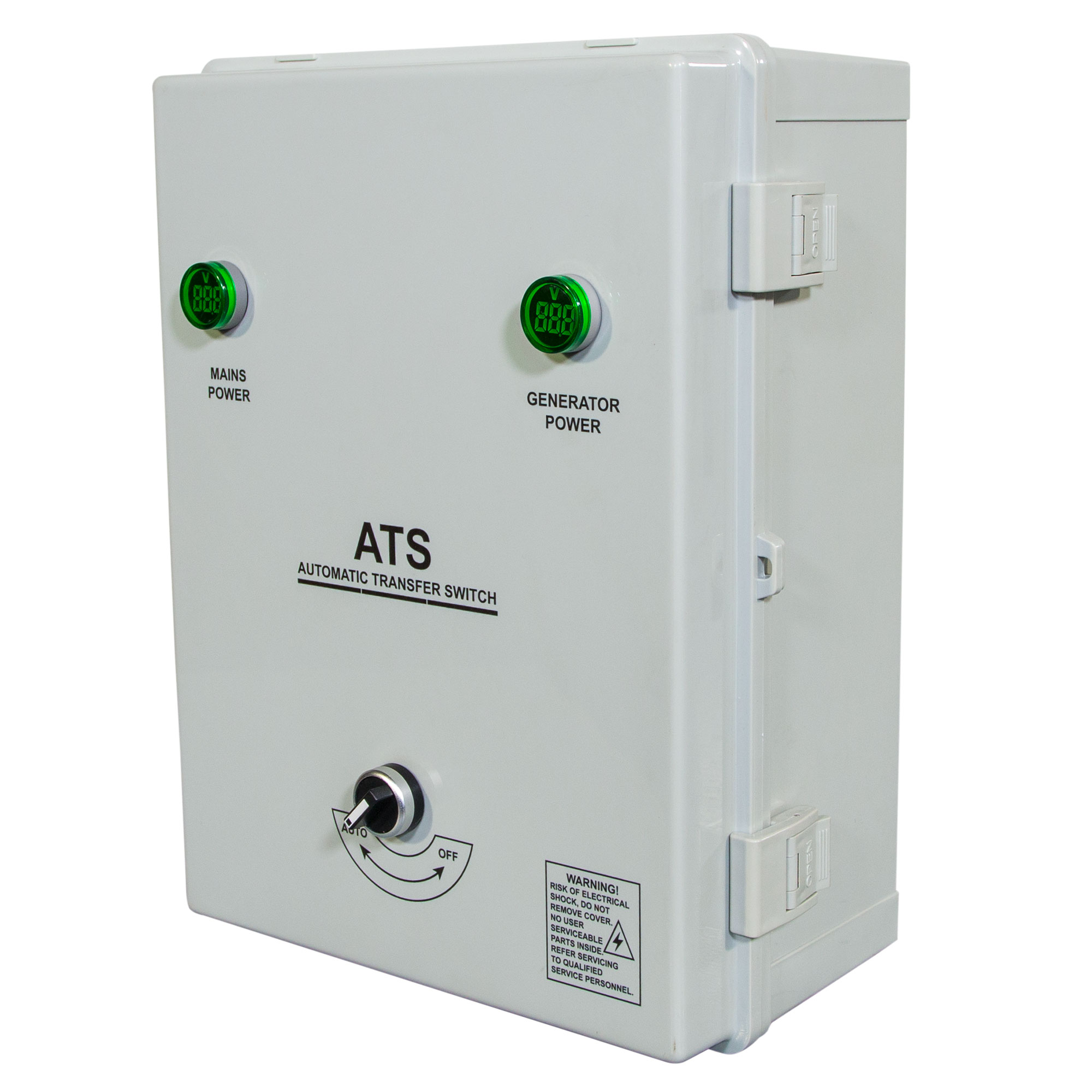 Cuadro de conmutación Monofásico ATS W80A-1 Gris-3