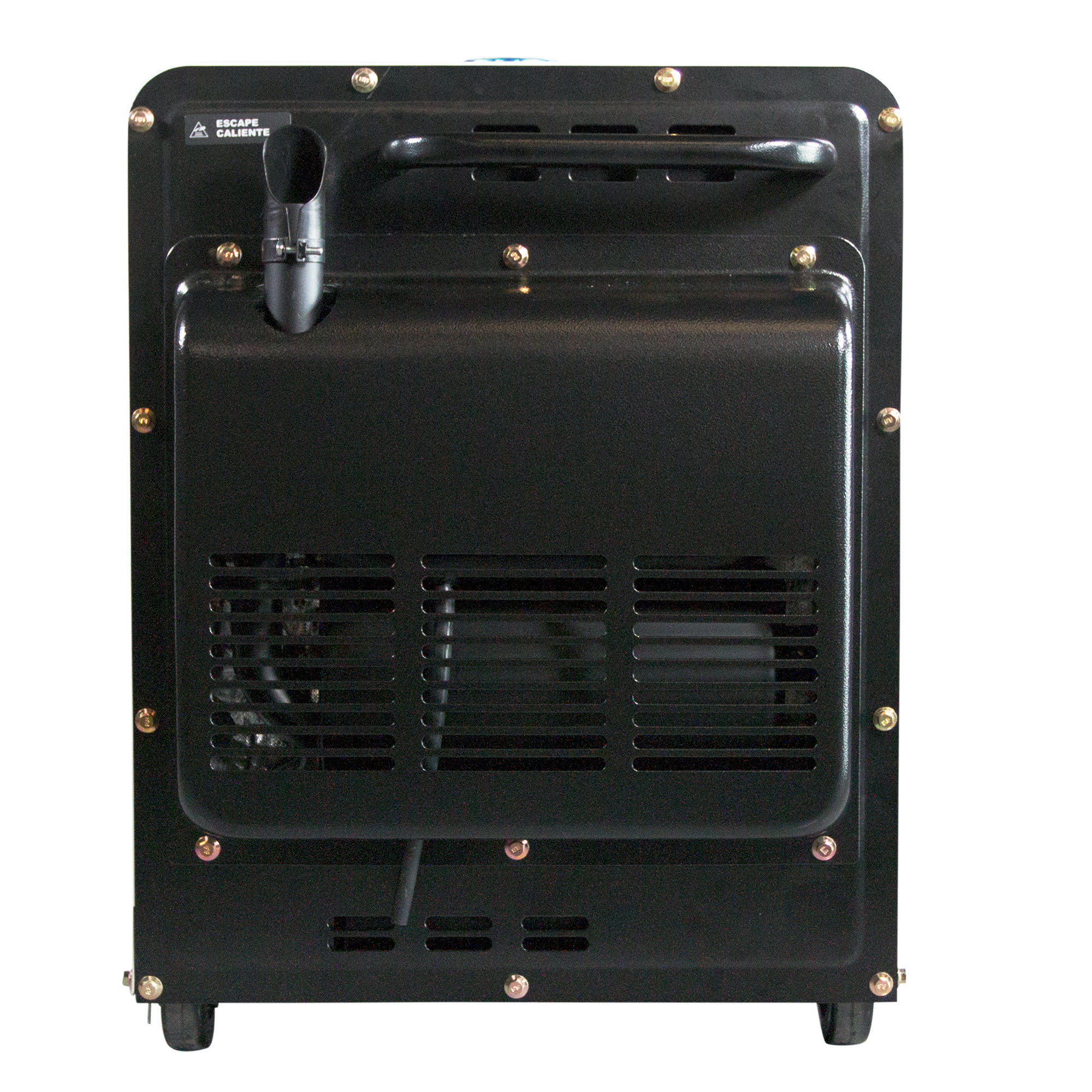 Generador Monofásico Insonorizado Motor Diésel 4T 5 kW DHY6000SE Blanco-4