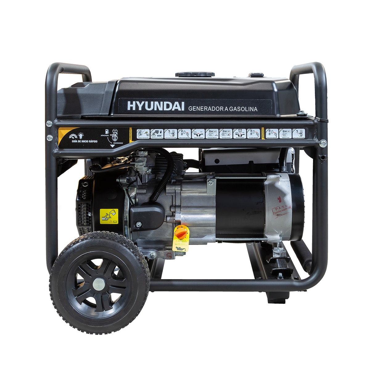 Generador Gasolina Hyundai HY4110LK 3300W Negro-2