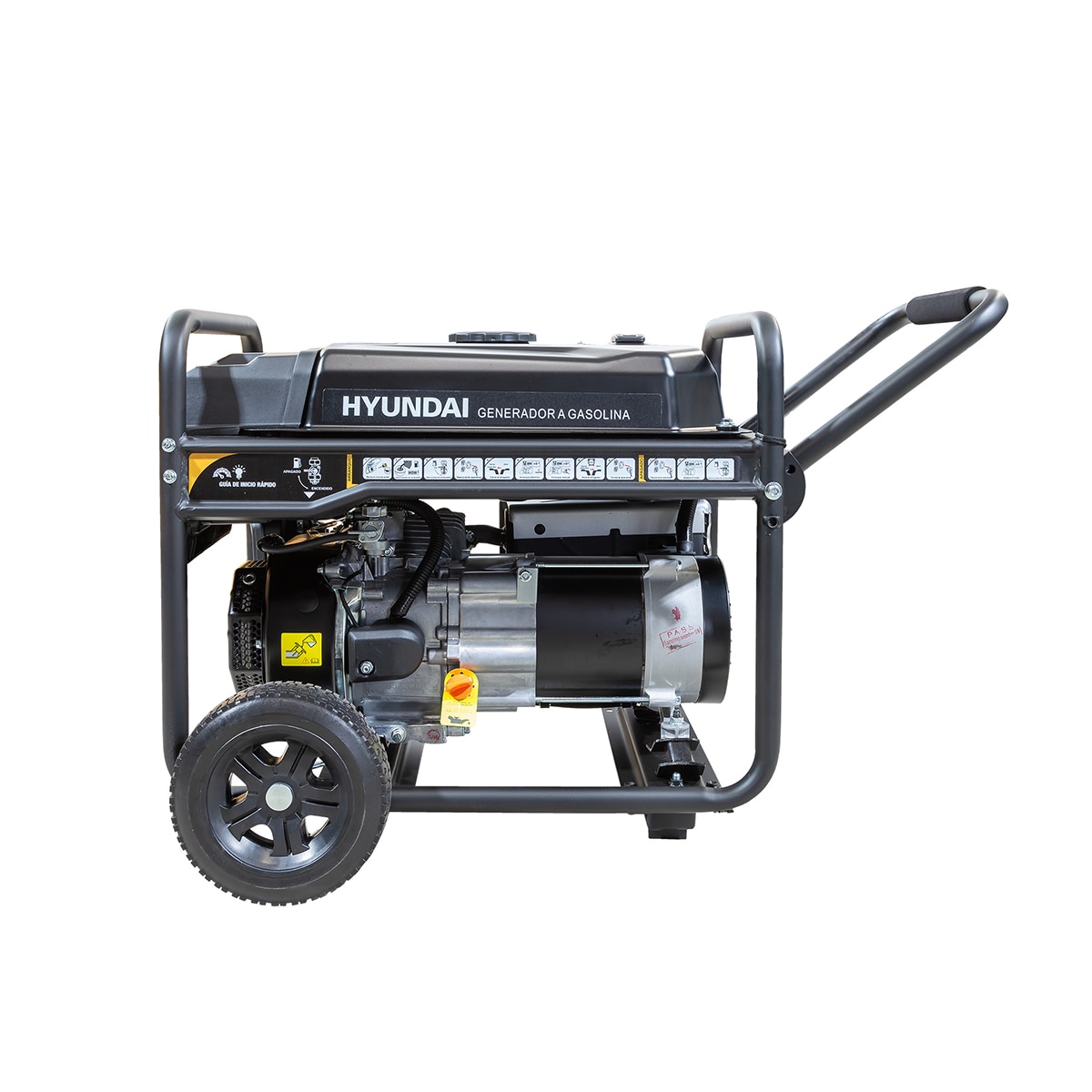 Generador Gasolina Hyundai HY4110LK 3300W Negro-3
