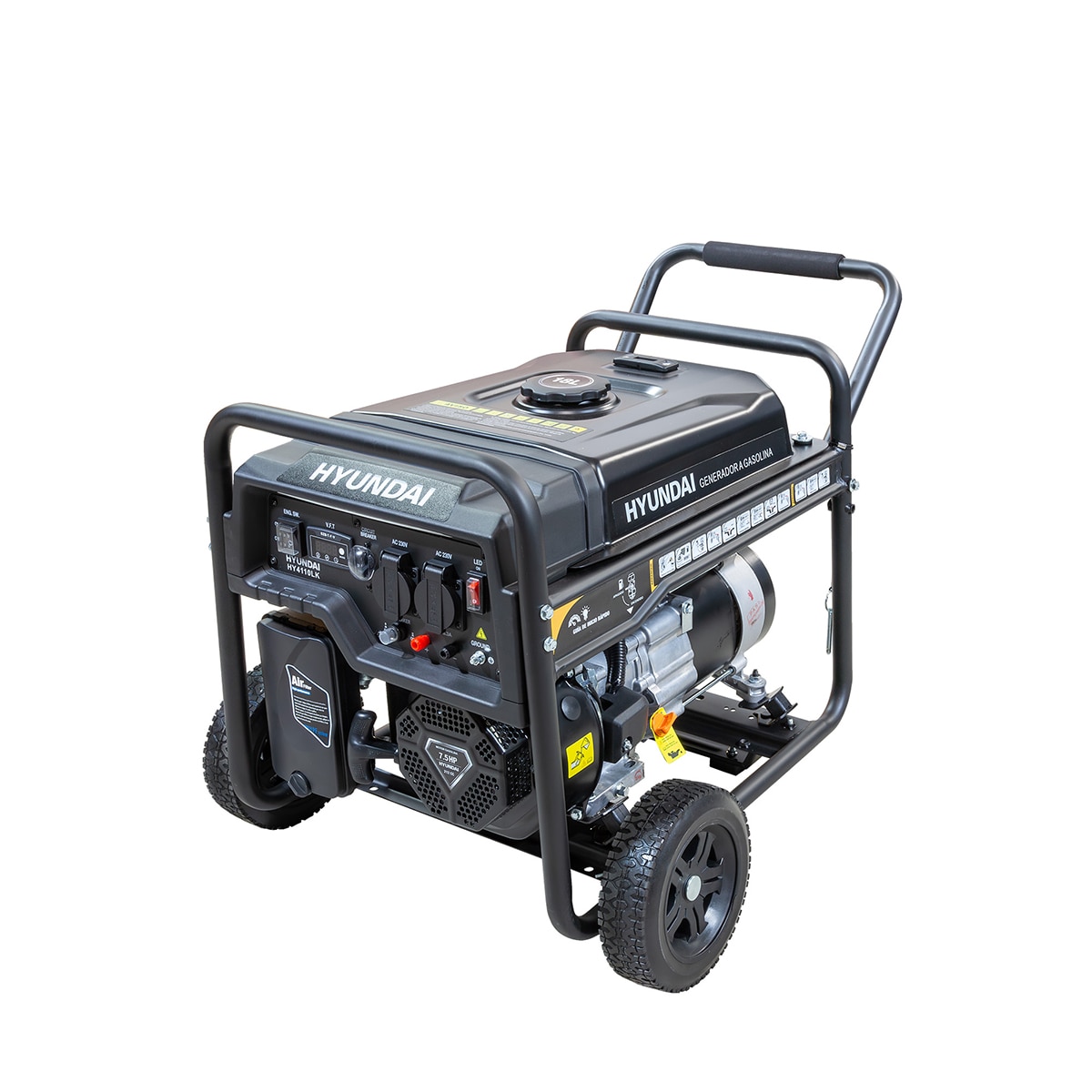 Generador Gasolina Hyundai HY4110LK 3300W Negro-9