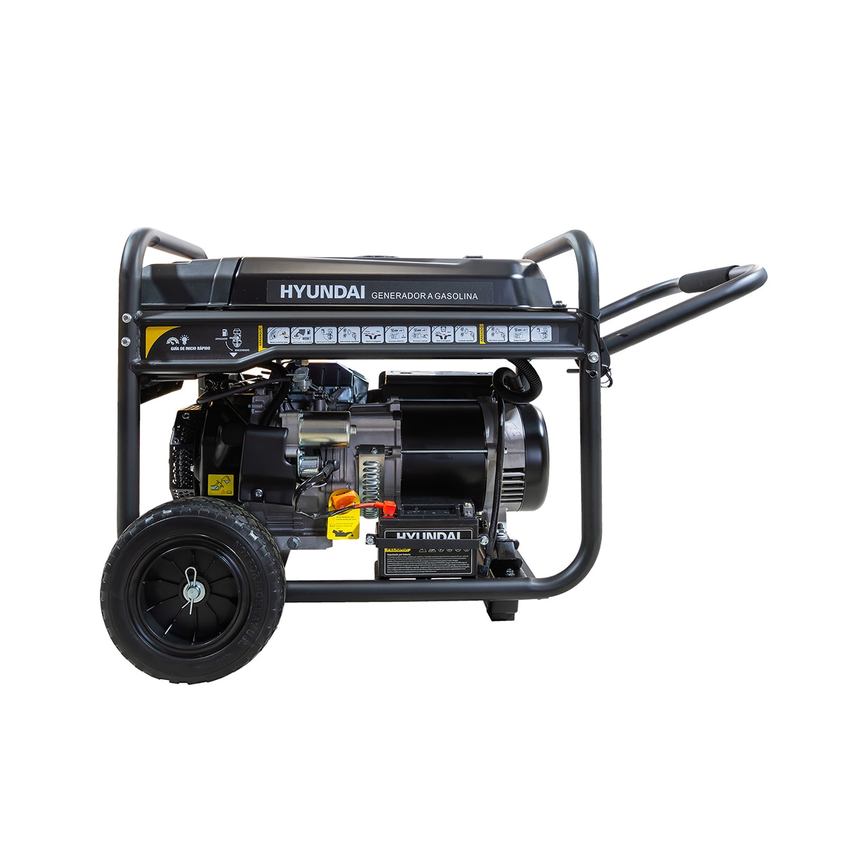 Generador Gasolina Hyundai HY9100LEK 6500W Negro-2