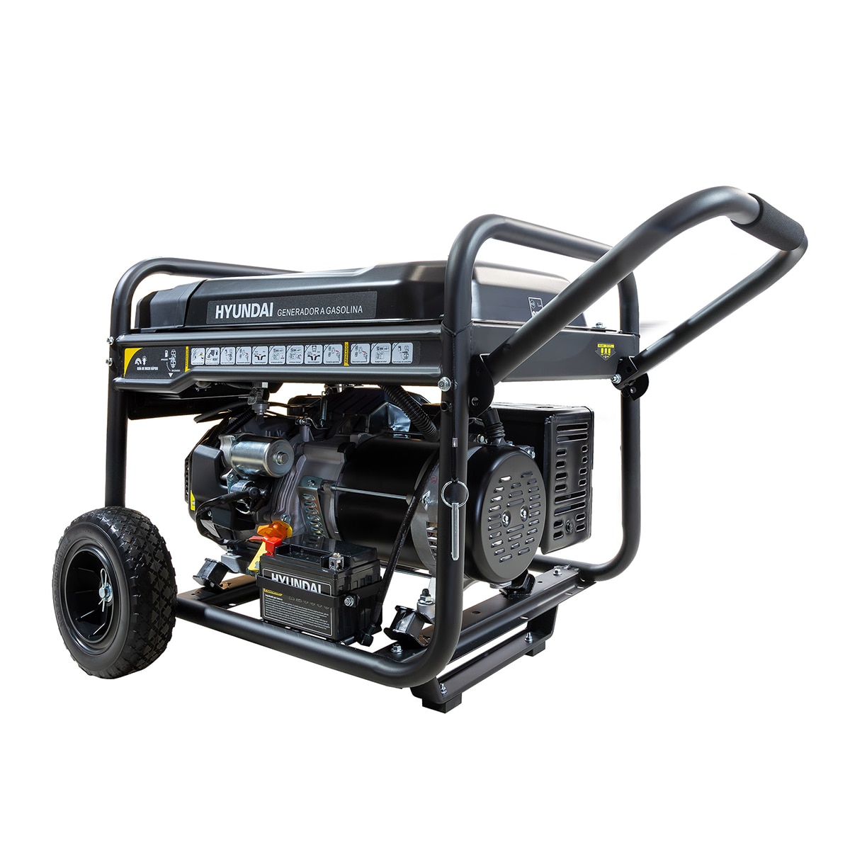 Generador Gasolina Hyundai HY9100LEK 6500W Negro-4