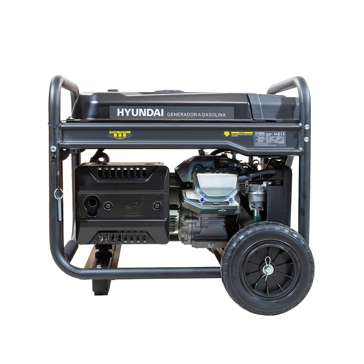 Generador Gasolina Hyundai HY9100LEK 6500W Negro-8