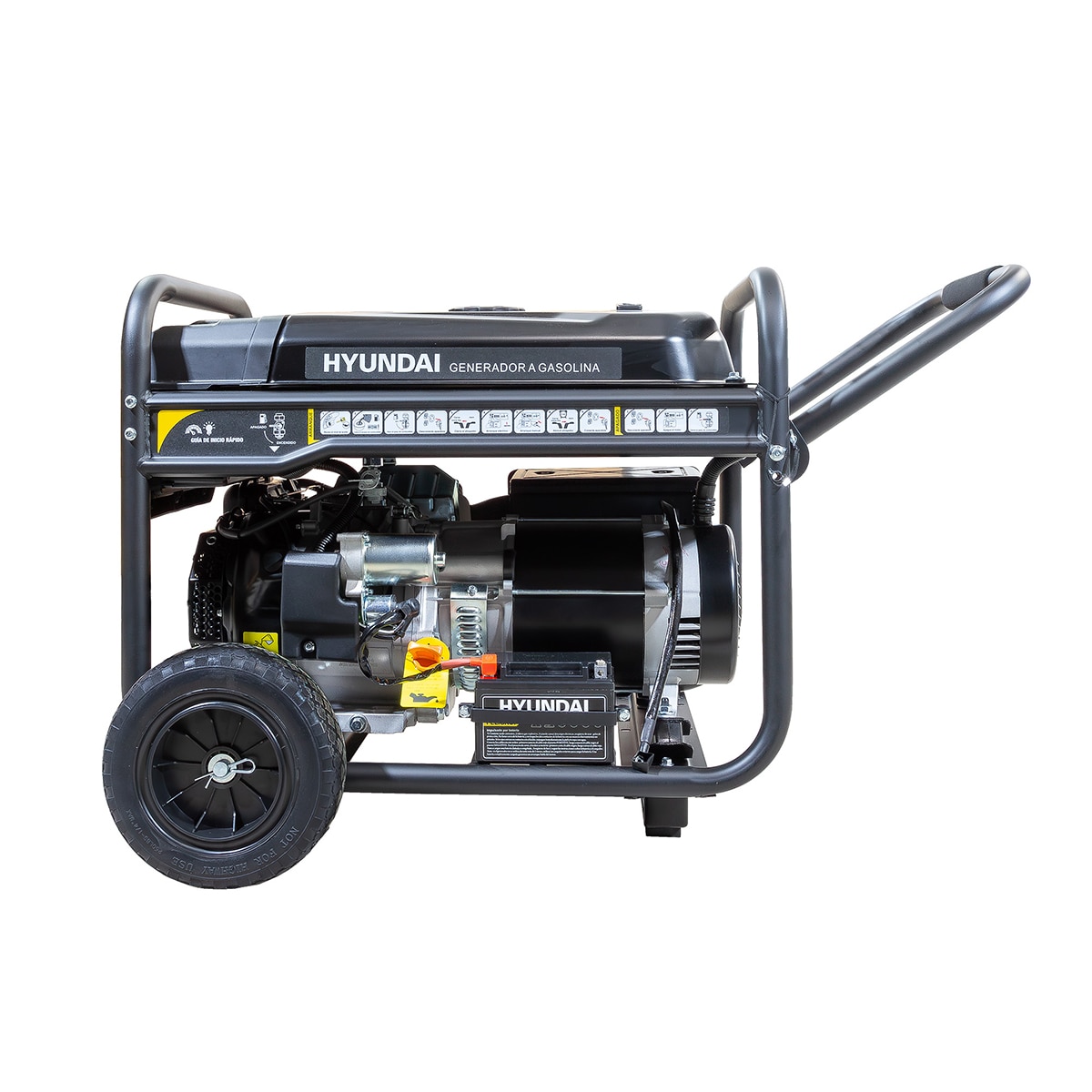Generador Gasolina Hyundai HY10100LEK 8500W Negro-2