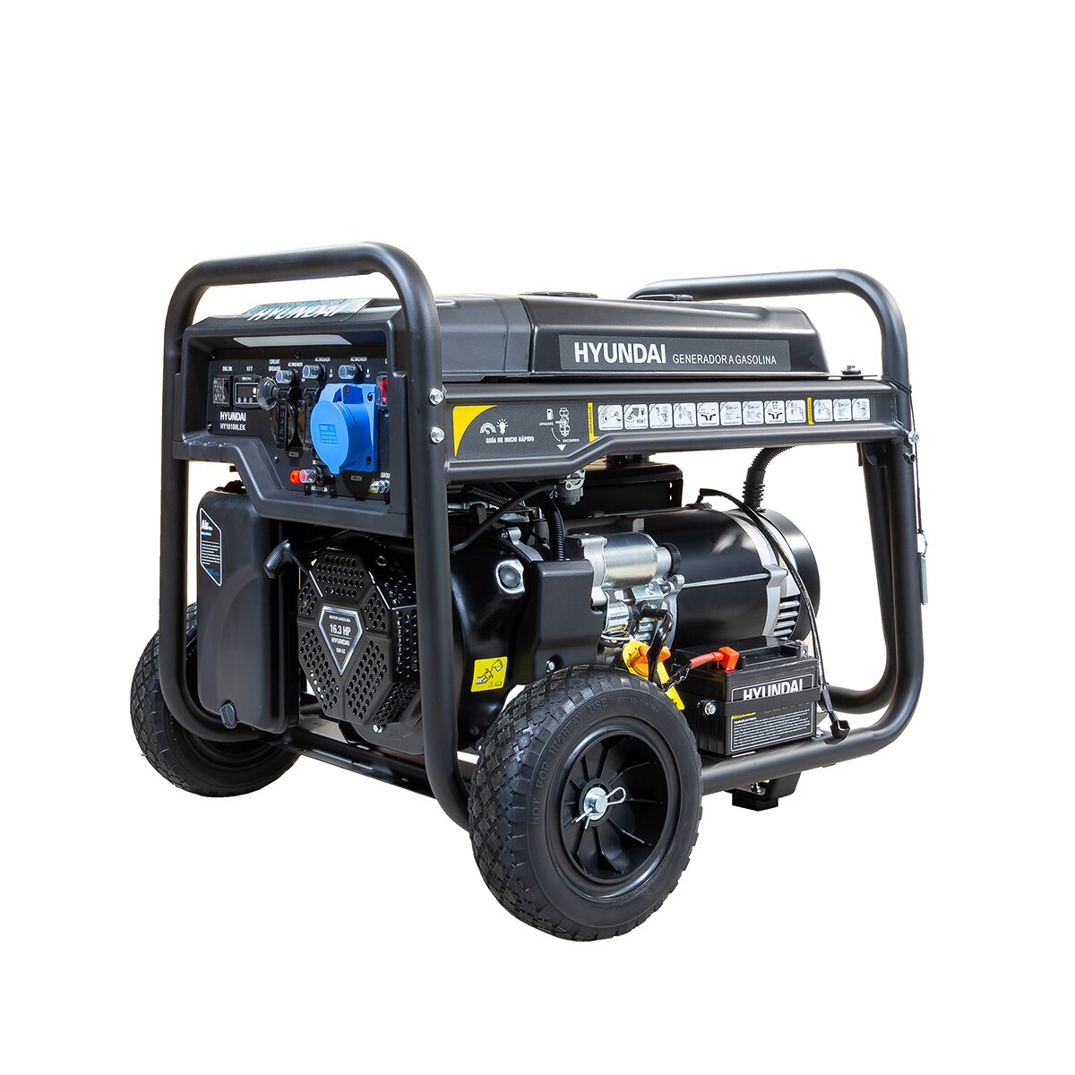 Generador Gasolina Hyundai HY10100LEK 8500W Negro-3