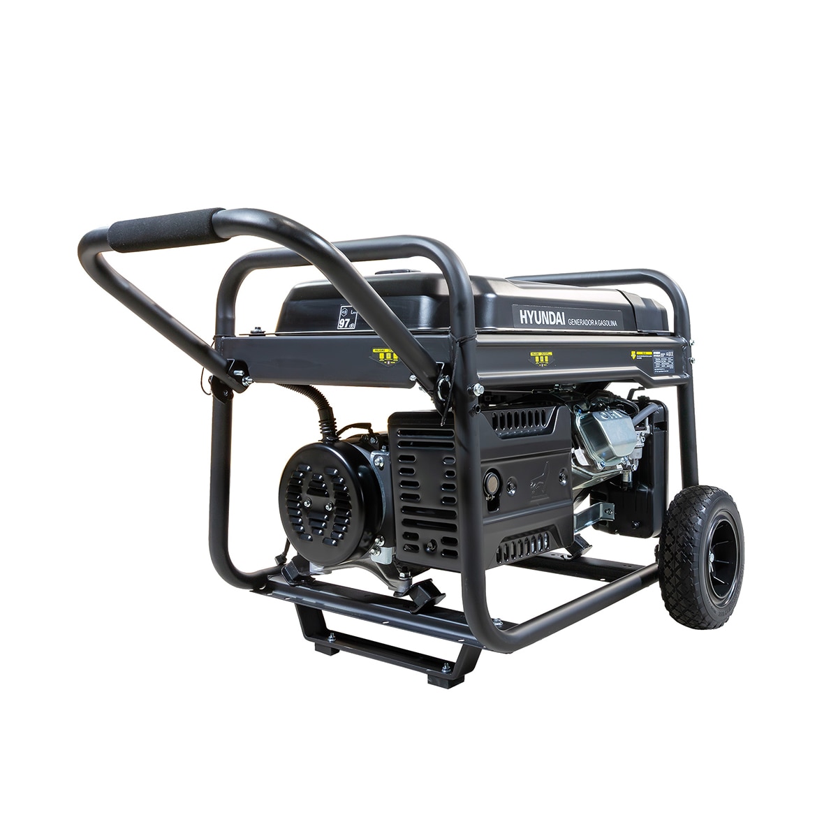 Generador Gasolina Hyundai HY10100LEK 8500W Negro-7