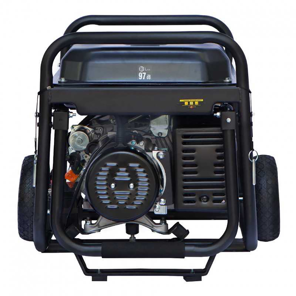Generador Gasolina Hyundai HY10100LEK-T 7,7 KW / 10,6 KVA Negro-4